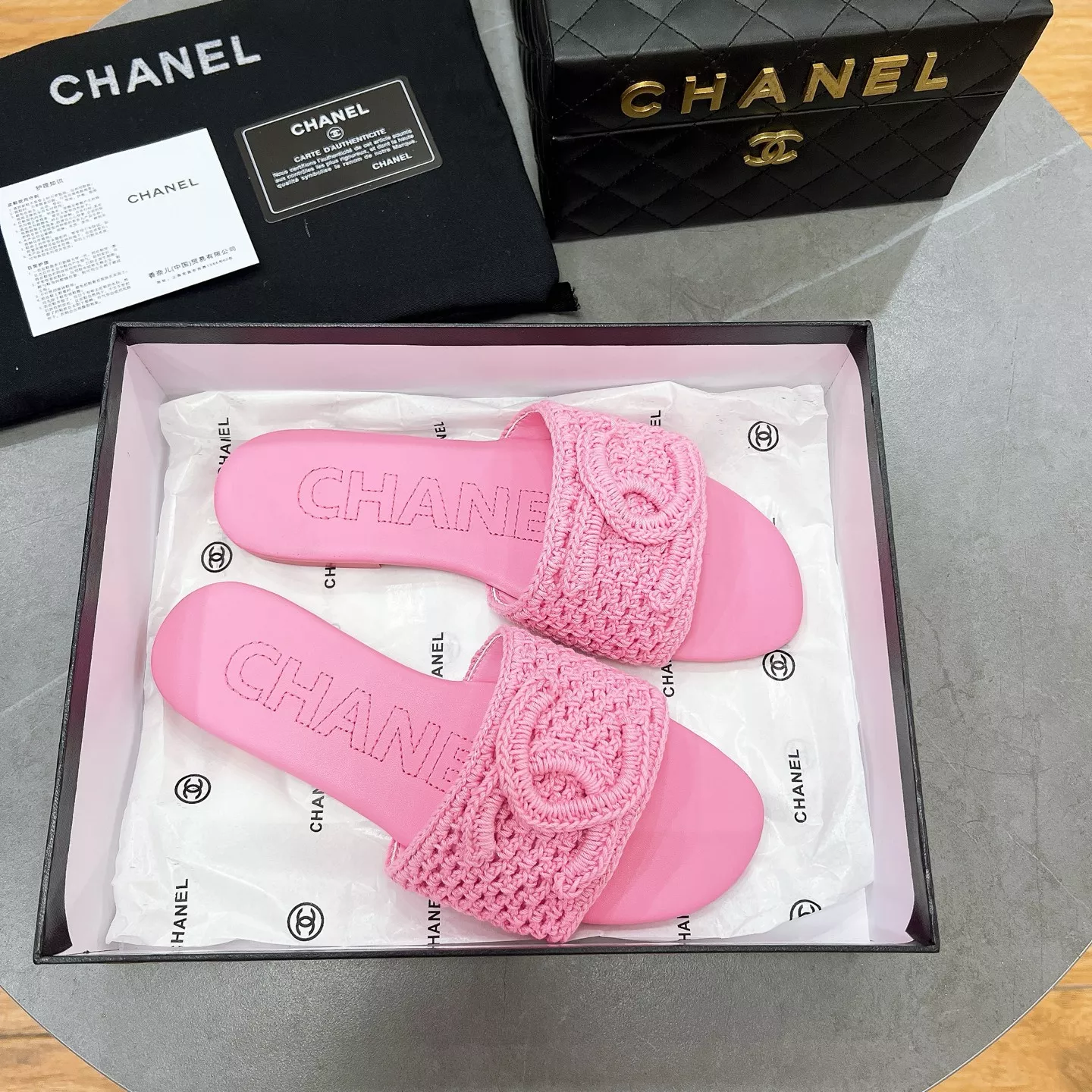 Chanel Slippers For Women Lightweight 9357
