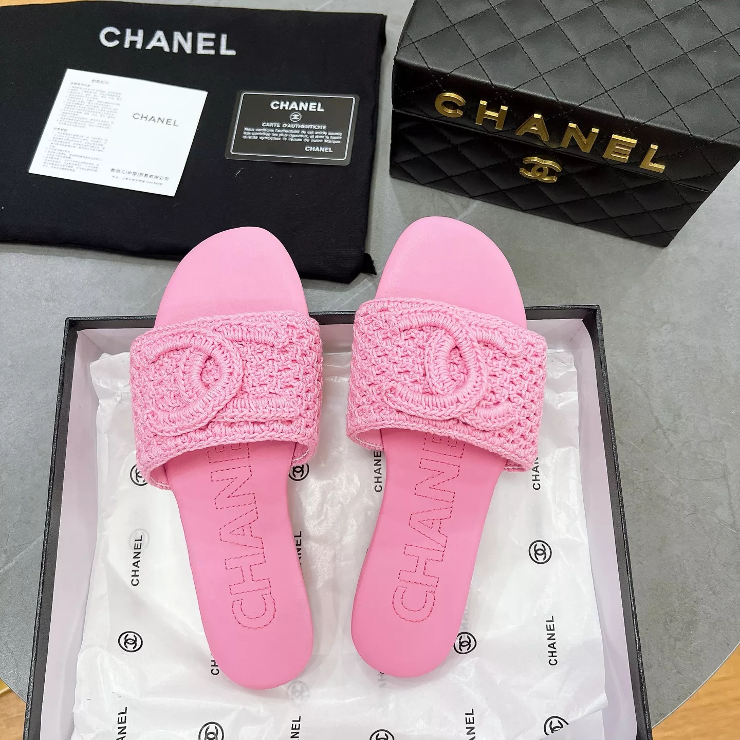 Chanel Slippers For Women Lightweight 9357