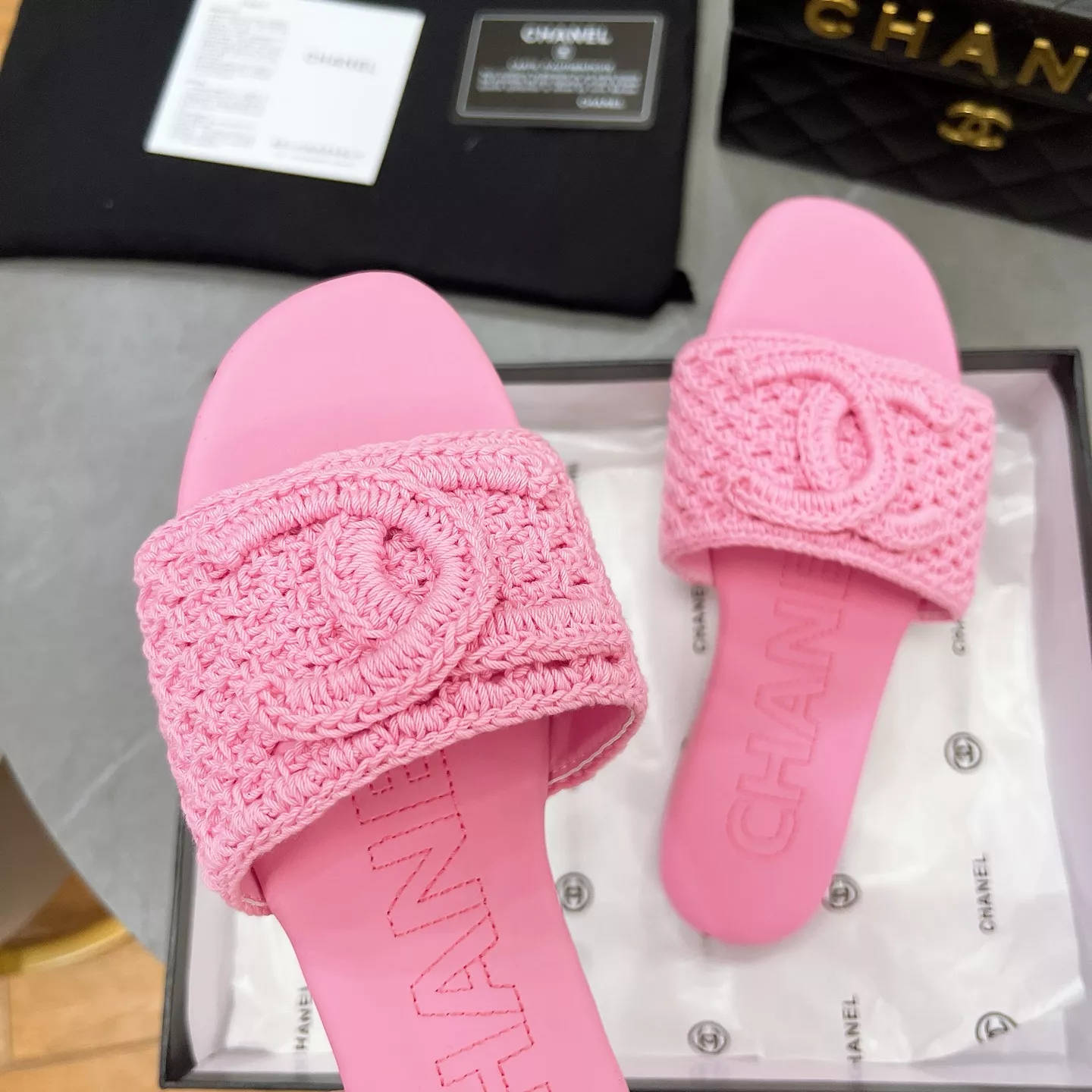 Chanel Slippers For Women Lightweight 9357