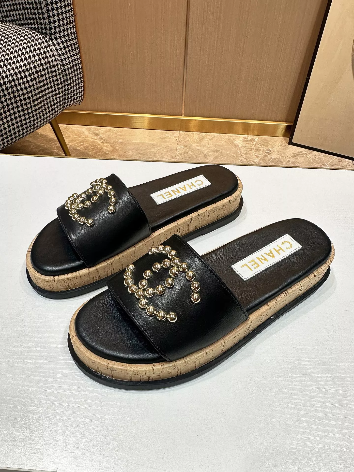 Chanel Slippers For Women Sleek 4444