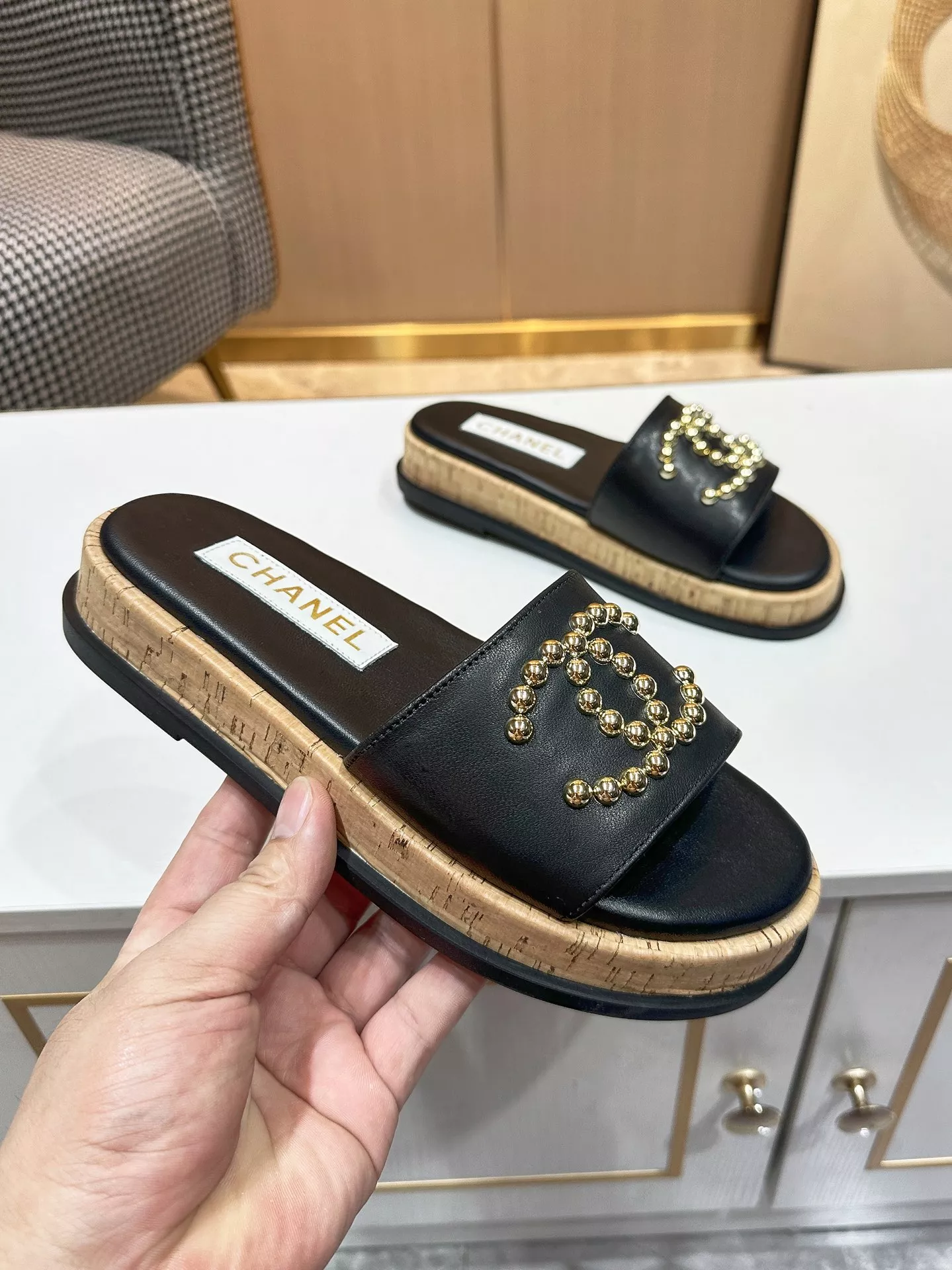 Chanel Slippers For Women Sleek 4444