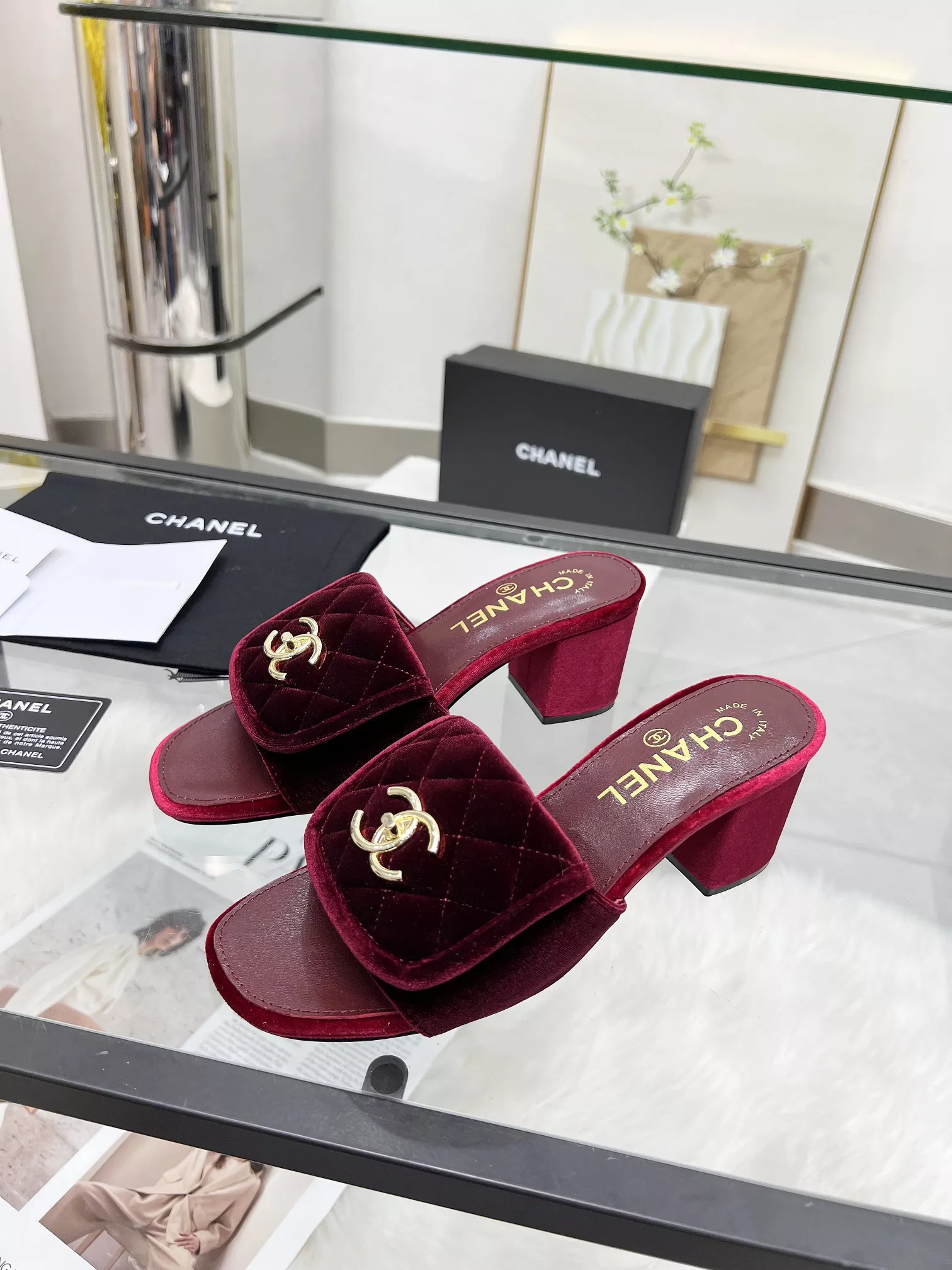 Chanel Slippers For Women Sleek 4847