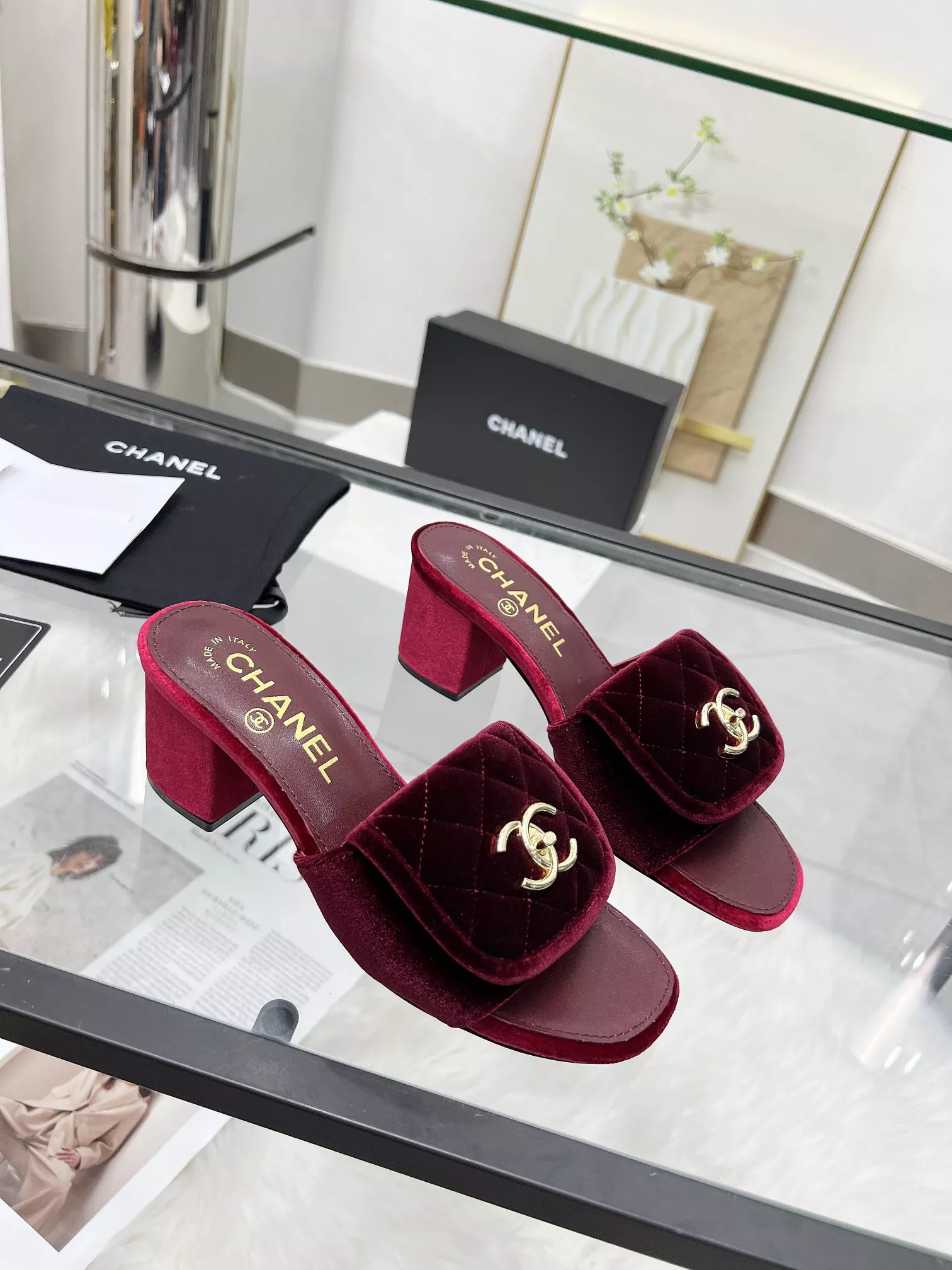 Chanel Slippers For Women Sleek 4847