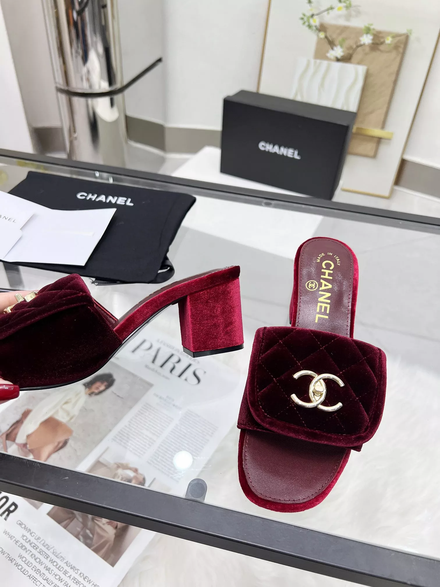 Chanel Slippers For Women Sleek 4847