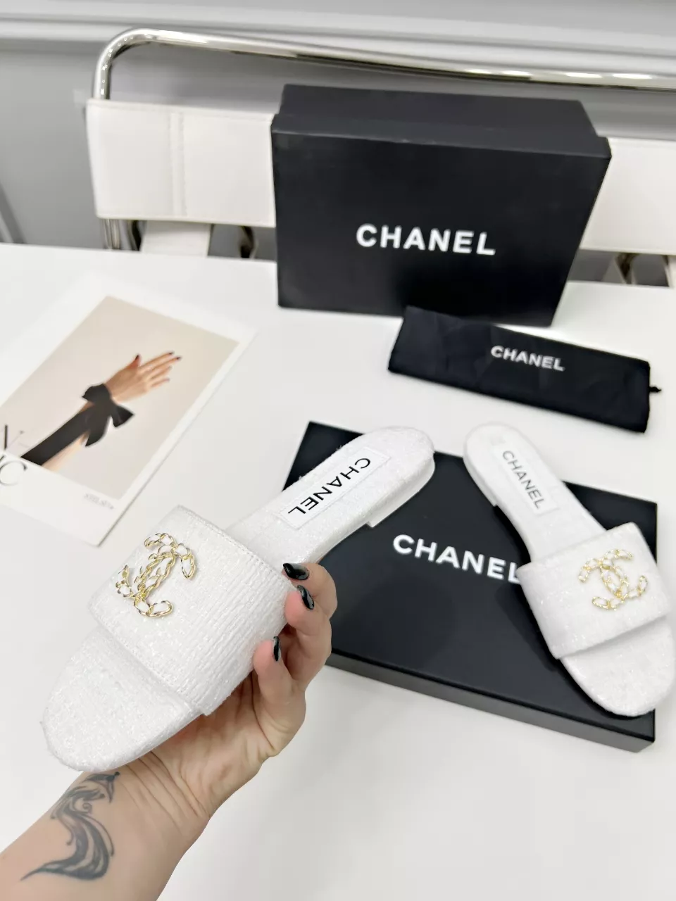 Chanel Slippers For Women SportInspired 8591