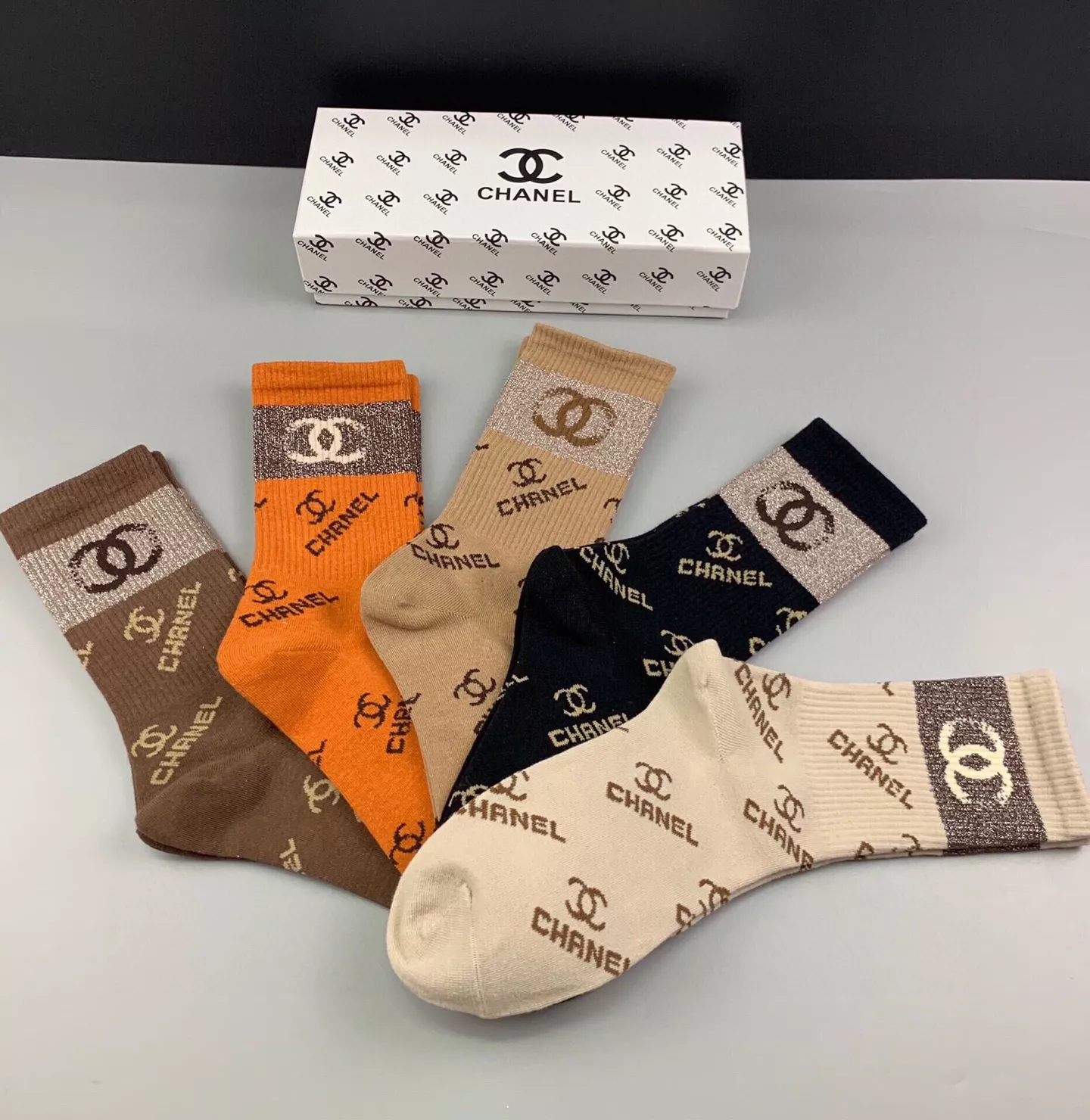 Chanel Socks For Women Classic 7373