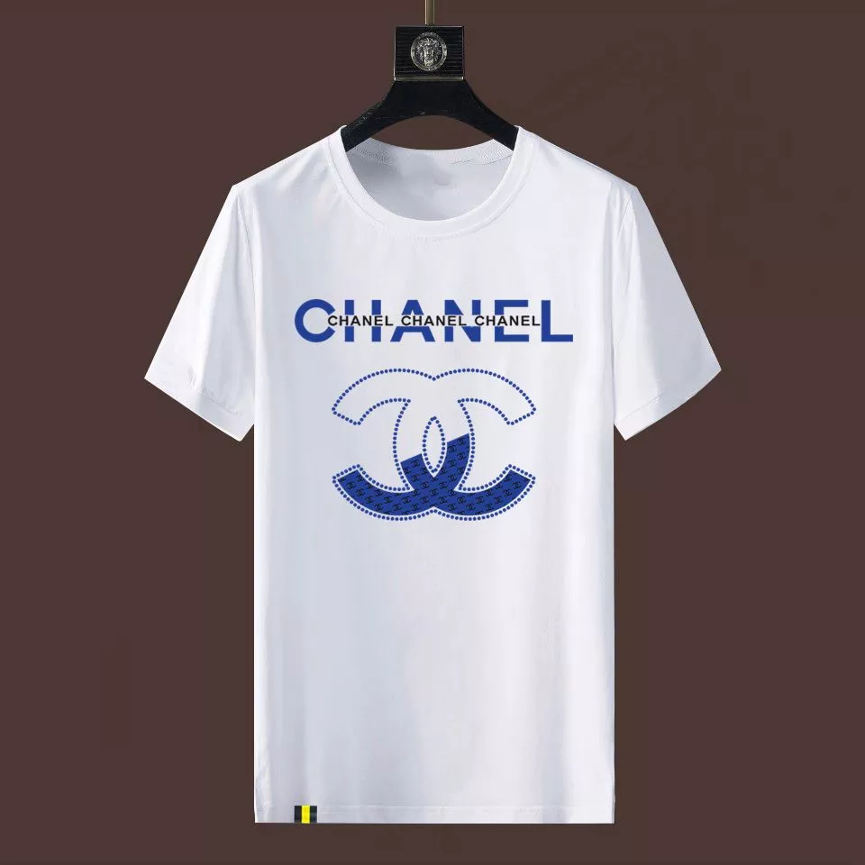 Chanel T-Shirts Short Sleeved For Men EasyMatch 6042