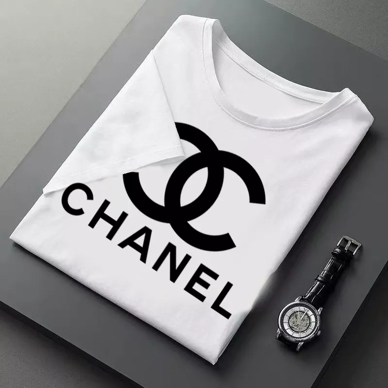 Chanel T-Shirts Short Sleeved For Men Elegant 6829