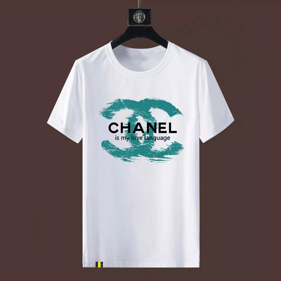 Chanel T-Shirts Short Sleeved For Men Practical 4530