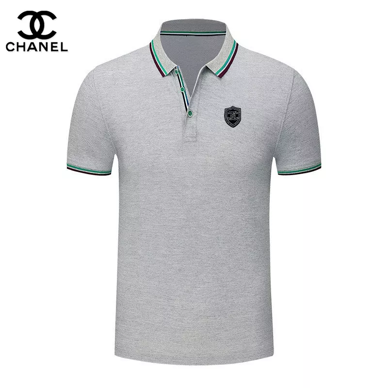 Chanel T-Shirts Short Sleeved For Men Unique 7264