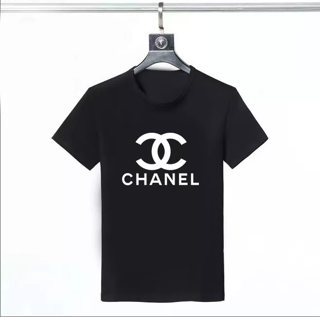 Chanel T-Shirts Short Sleeved For Men Vibrant 4652