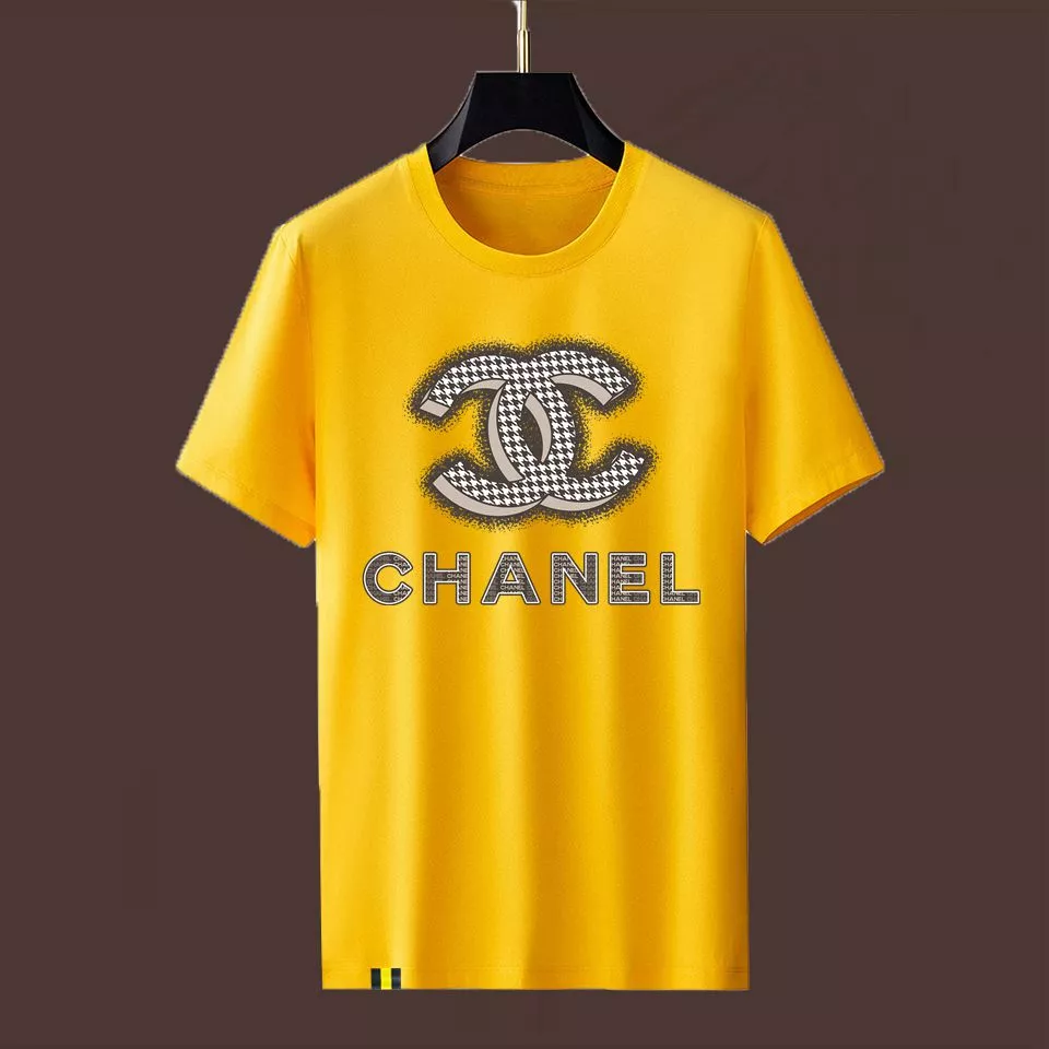 Chanel T-Shirts Short Sleeved For Men WellDesigned 119
