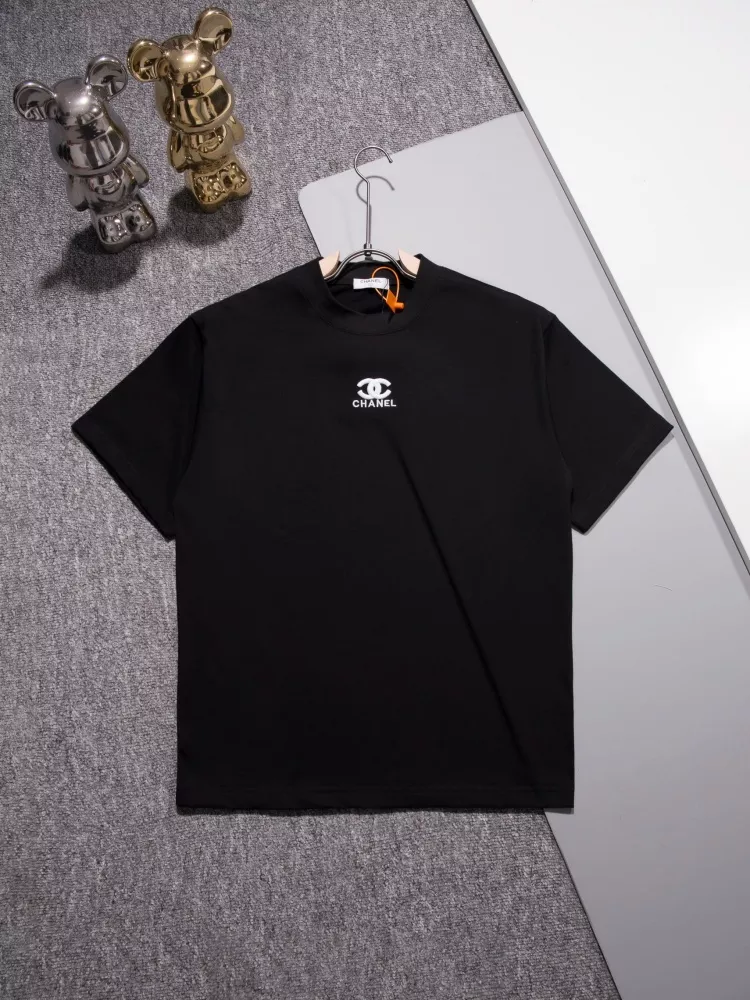 Chanel T-Shirts Short Sleeved For Unisex Functional 8028