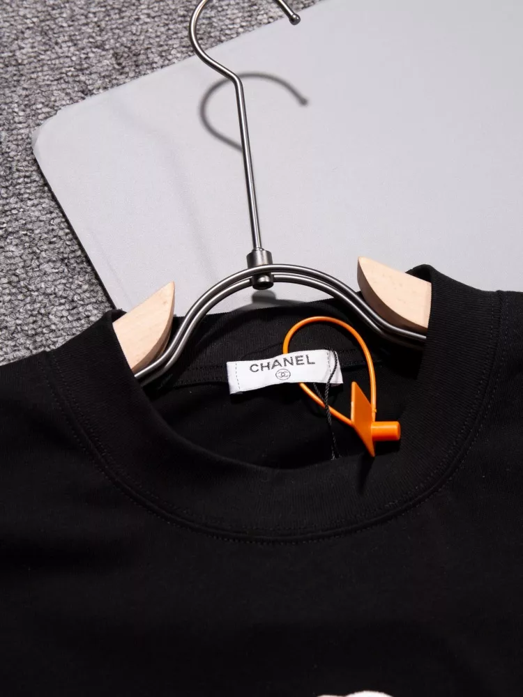 Chanel T-Shirts Short Sleeved For Unisex Functional 8028