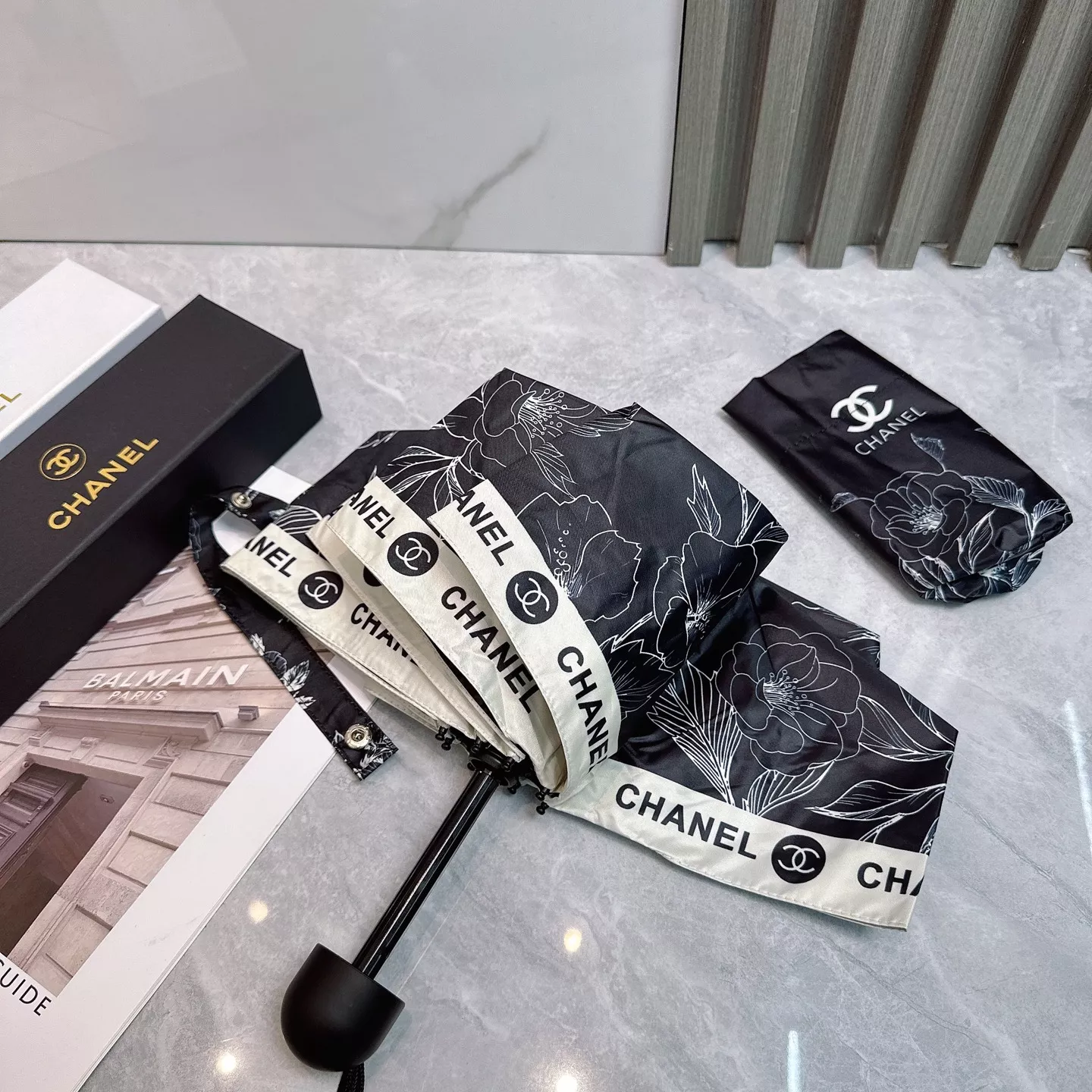 Chanel Umbrellas Compact 9018