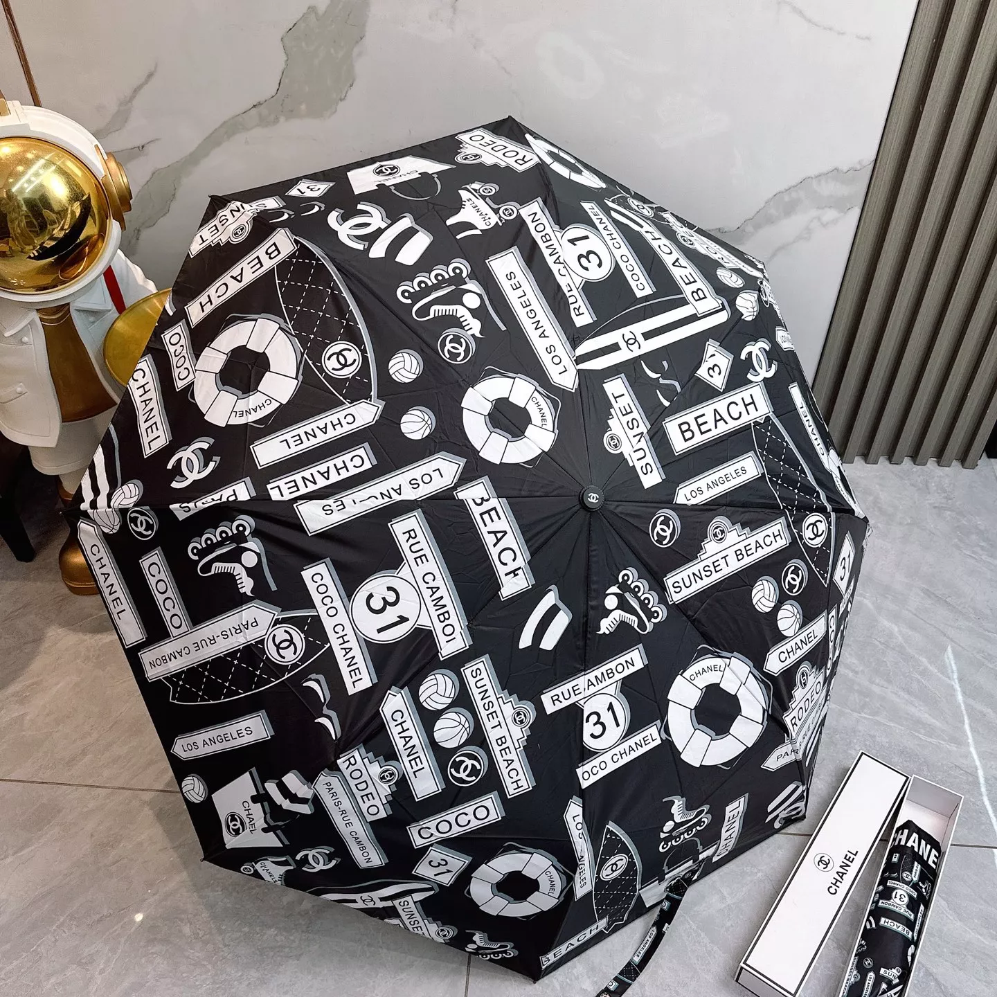 Chanel Umbrellas Trendsetting 5535