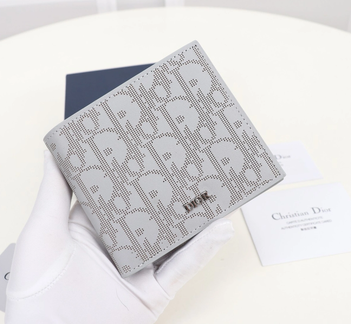 Christian Dior AAA Man Wallets Durable 7849