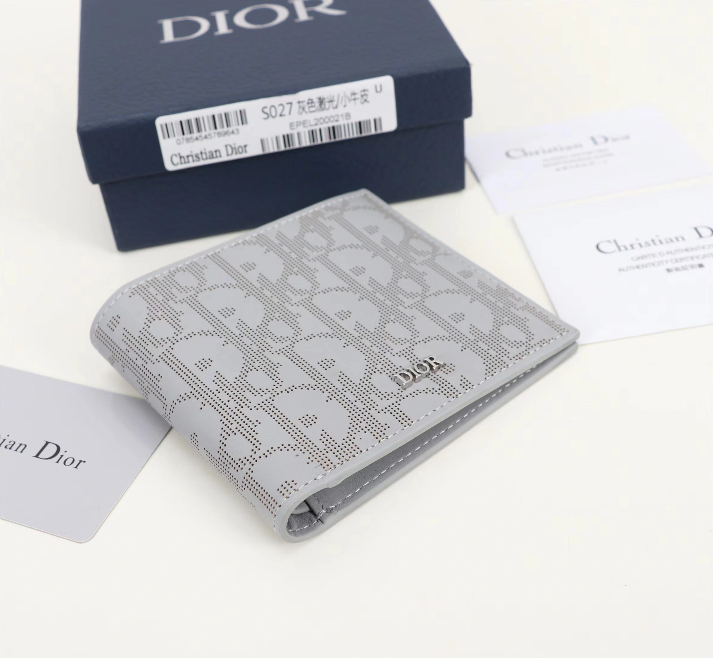 Christian Dior AAA Man Wallets Durable 7849