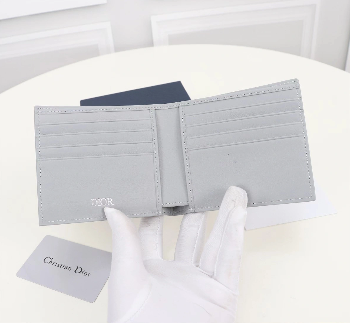 Christian Dior AAA Man Wallets Durable 7849