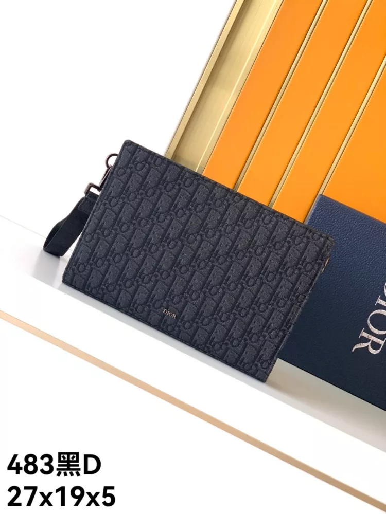 Christian Dior AAA Man Wallets Durable 9587