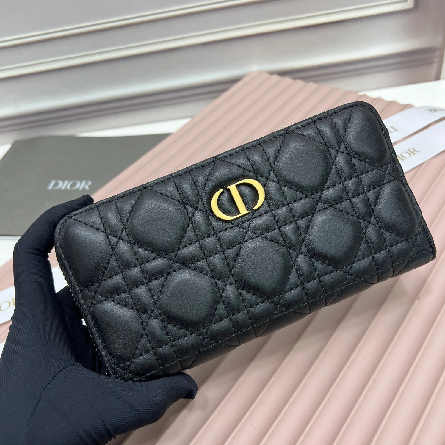 Christian Dior AAA Man Wallets Practical 1238