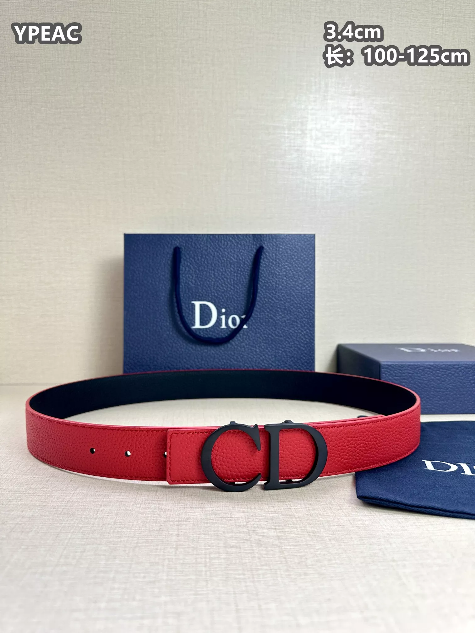 Christian Dior AAA Quality Belts For Men Classic 323