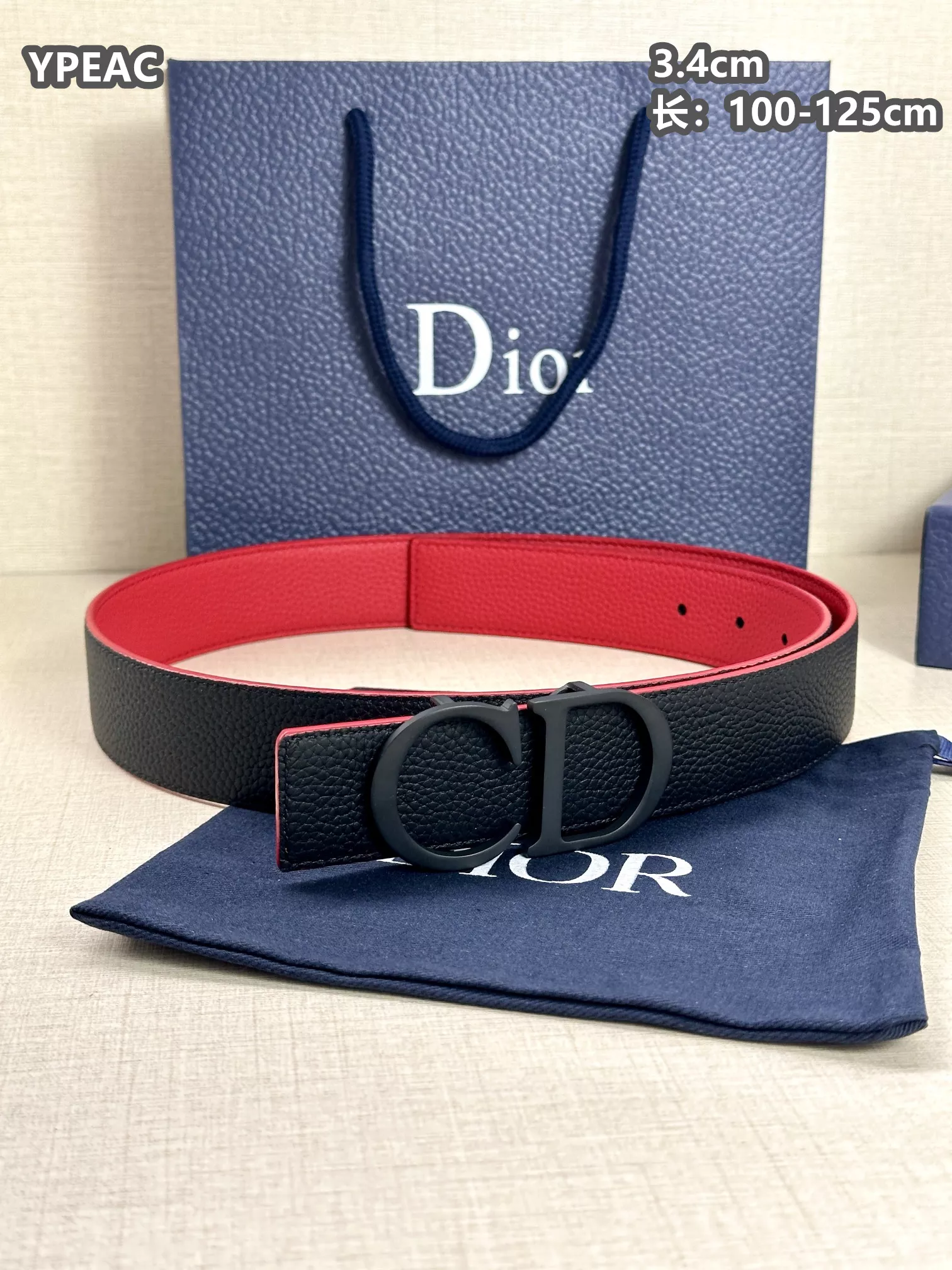 Christian Dior AAA Quality Belts For Men Classic 323