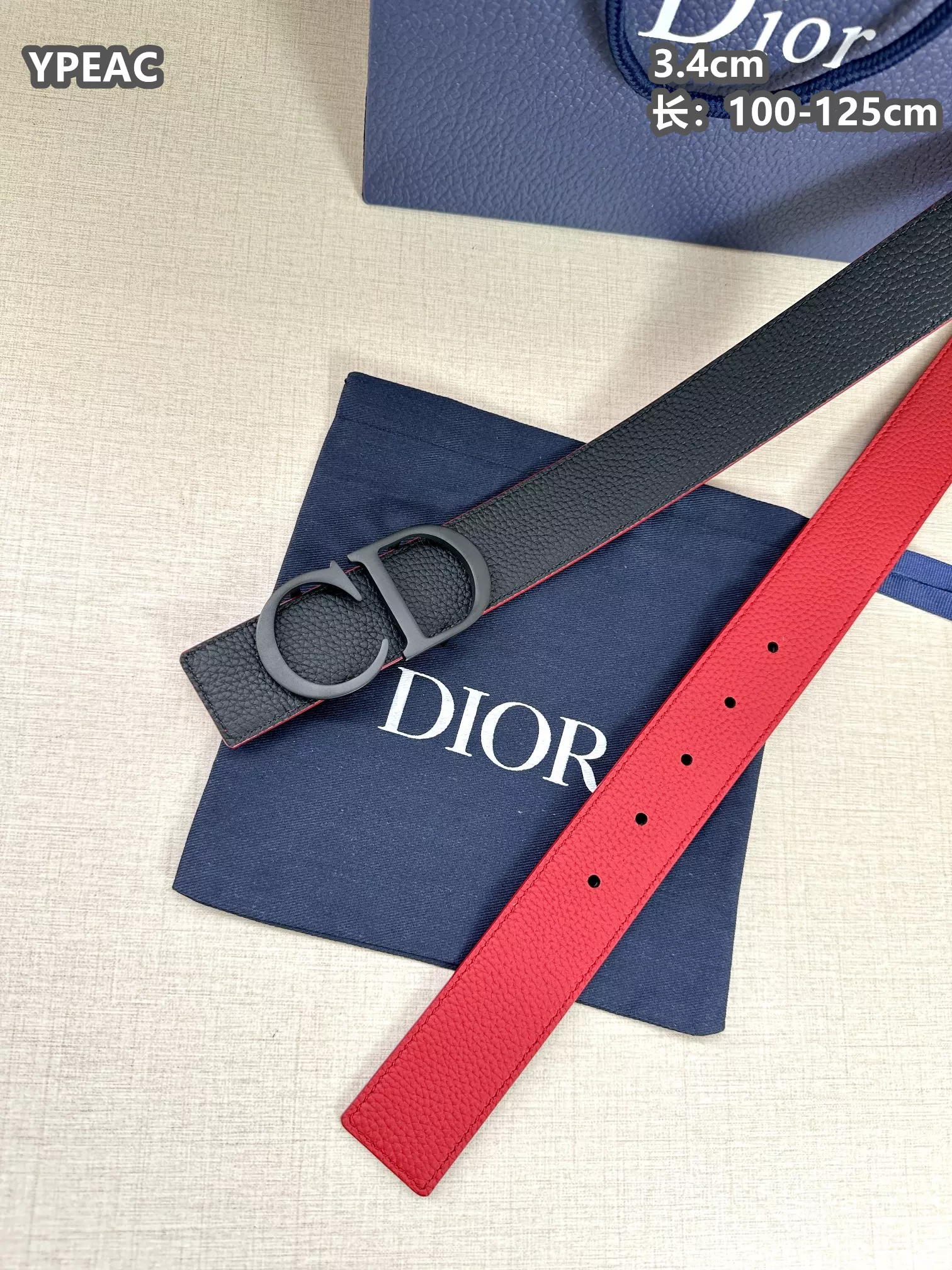 Christian Dior AAA Quality Belts For Men Classic 323