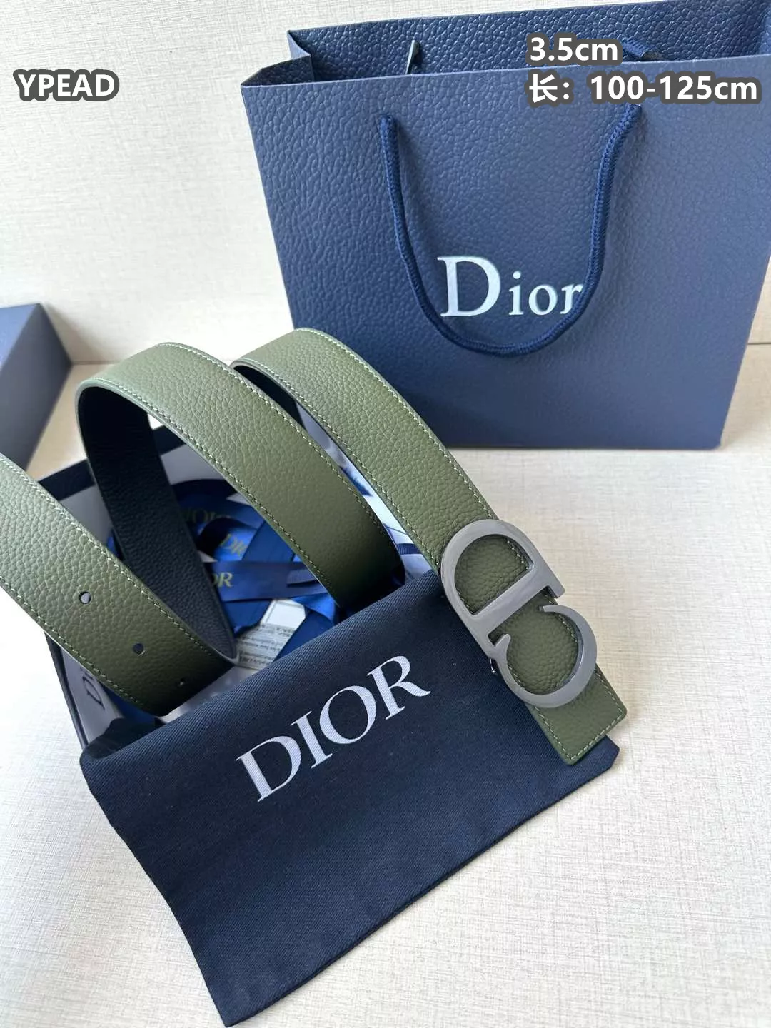 Christian Dior AAA Quality Belts For Men DailyWear 693