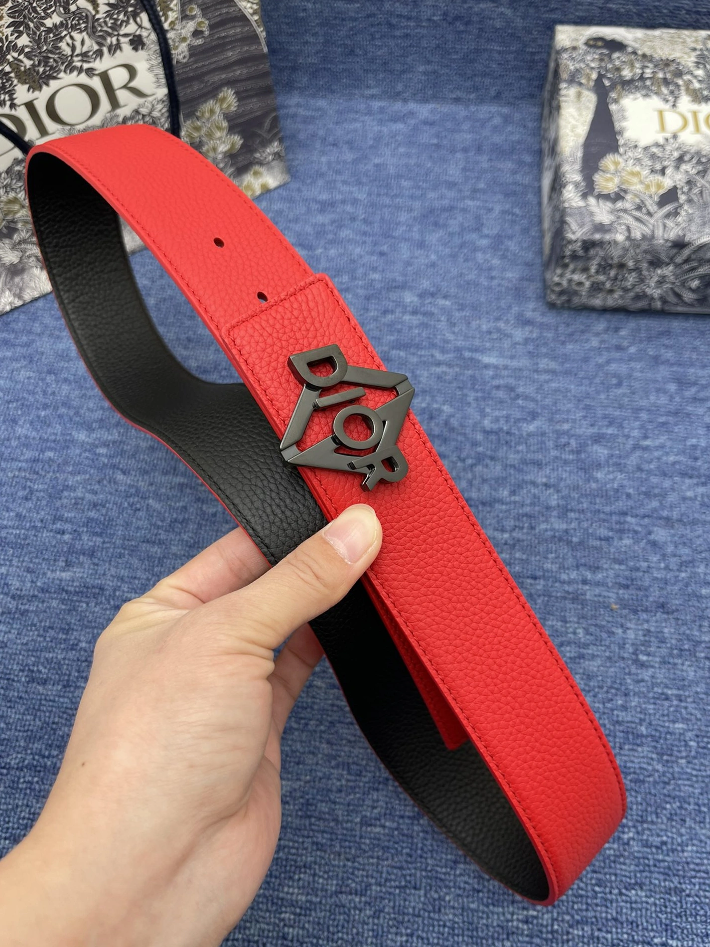 Christian Dior AAA Quality Belts For Men EyeCatching 9243