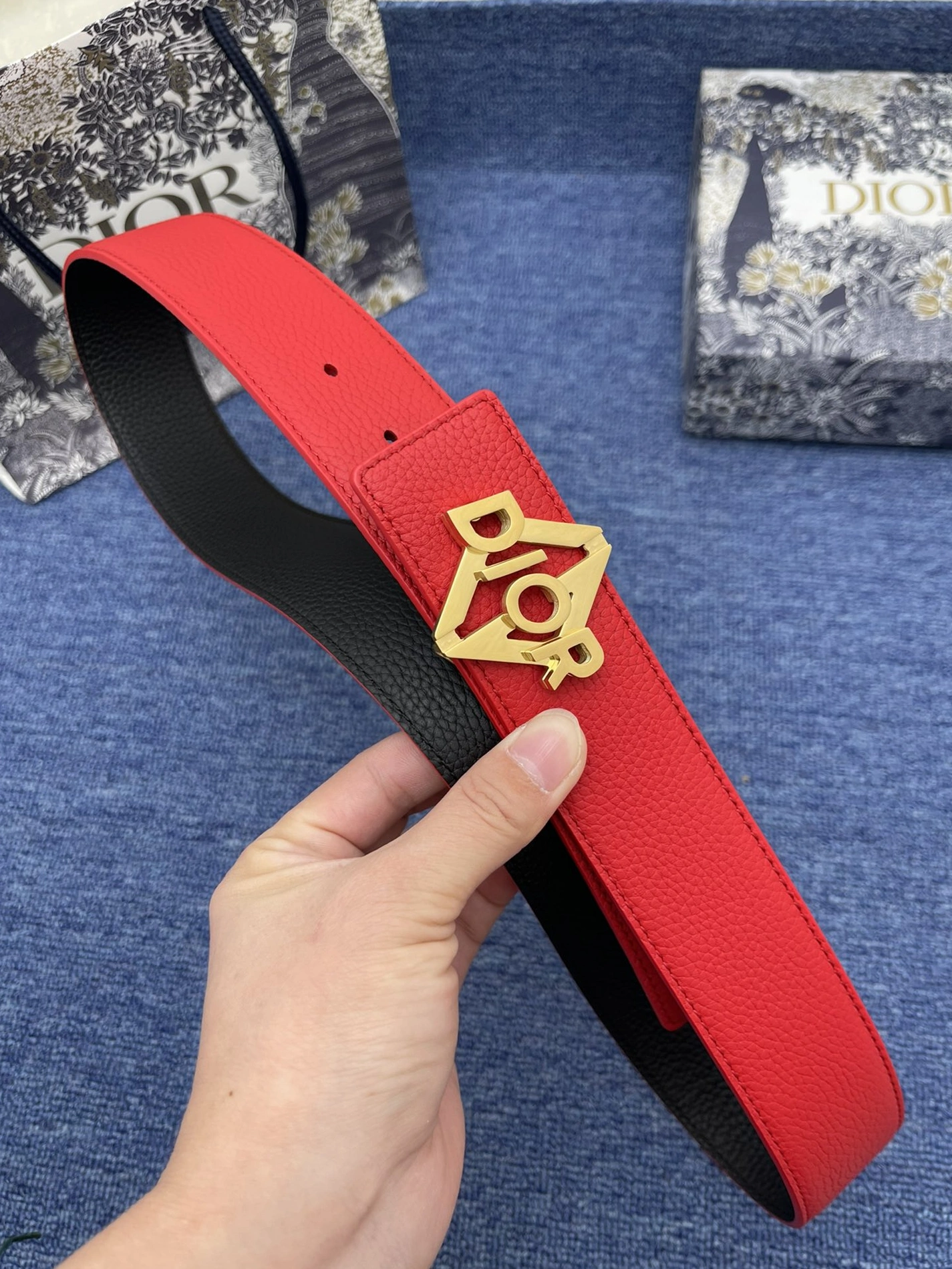 Christian Dior AAA Quality Belts For Men GoodFit 7836