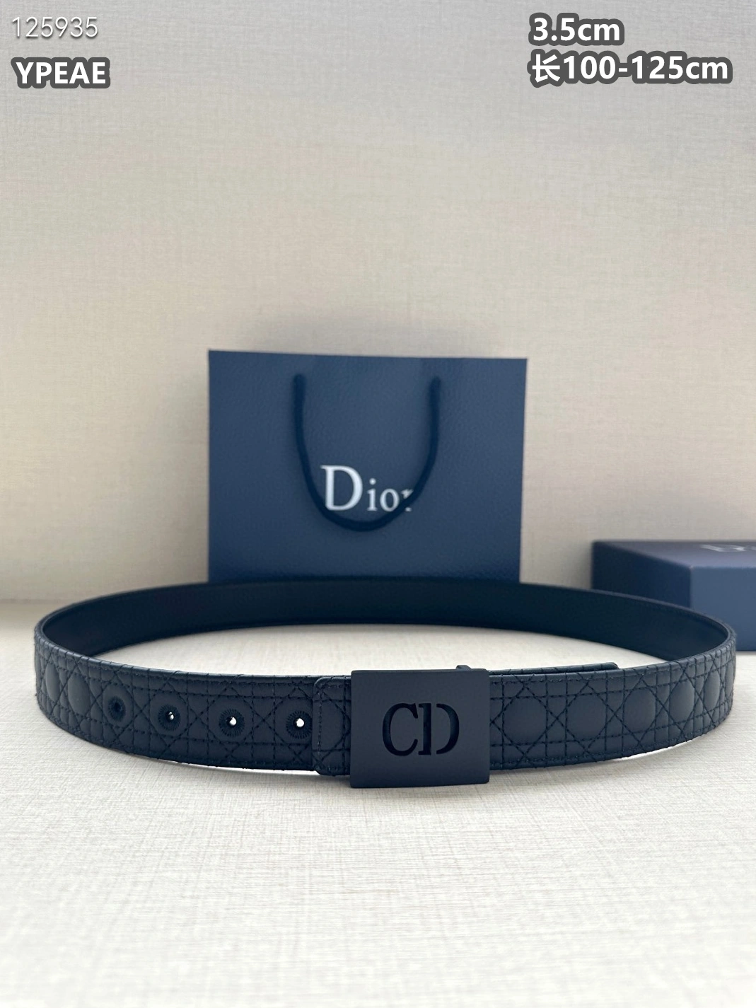 Christian Dior AAA Quality Belts For Men NewStyle 9055