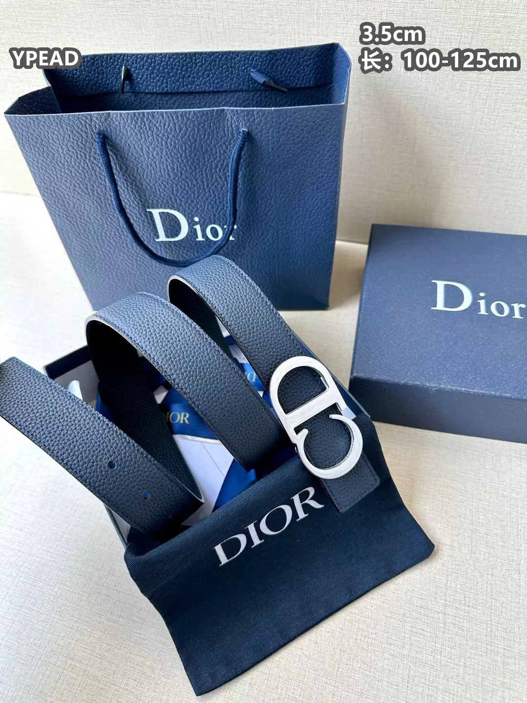 Christian Dior AAA Quality Belts For Men Practical 8307