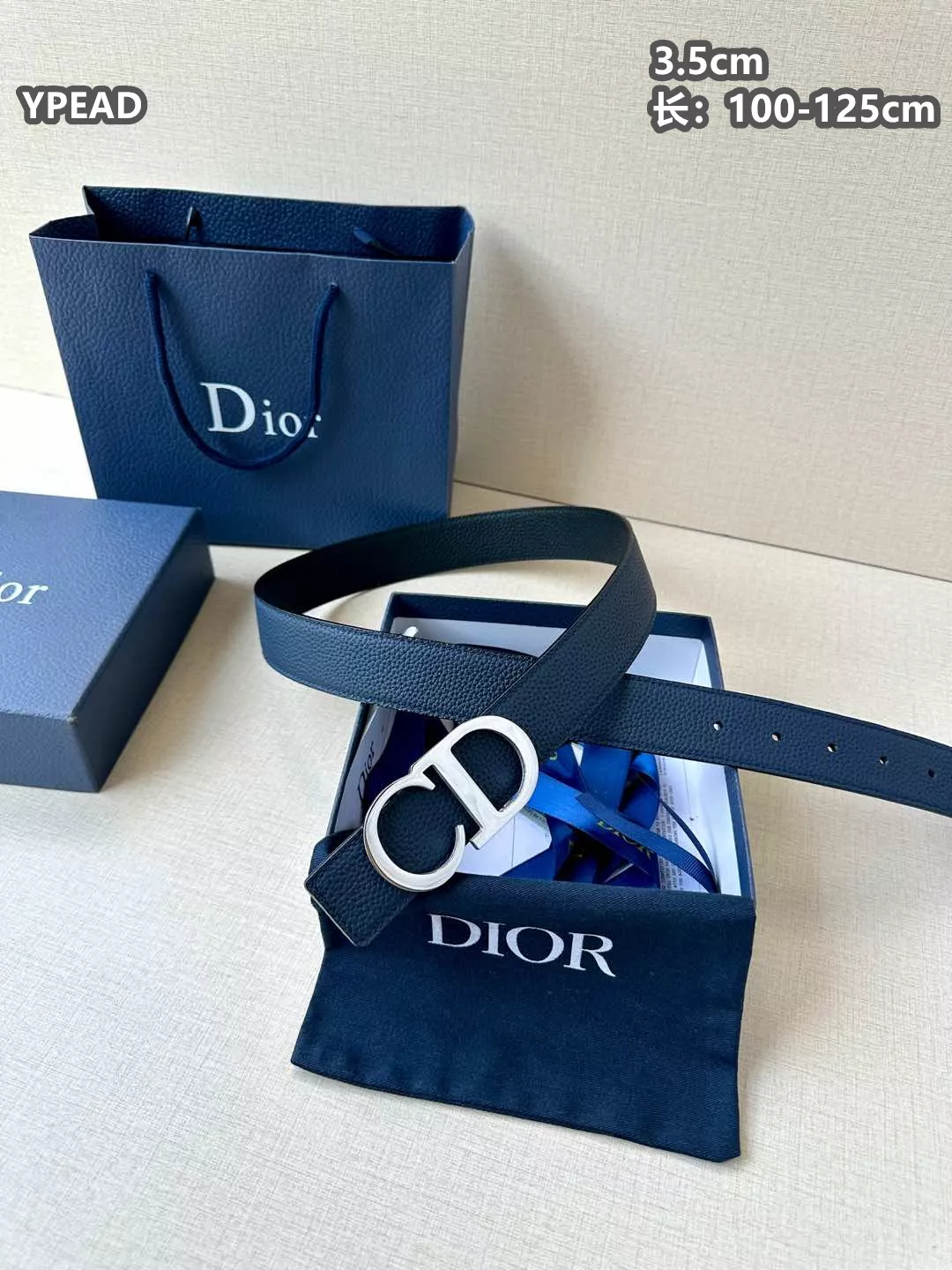 Christian Dior AAA Quality Belts For Men Practical 8307