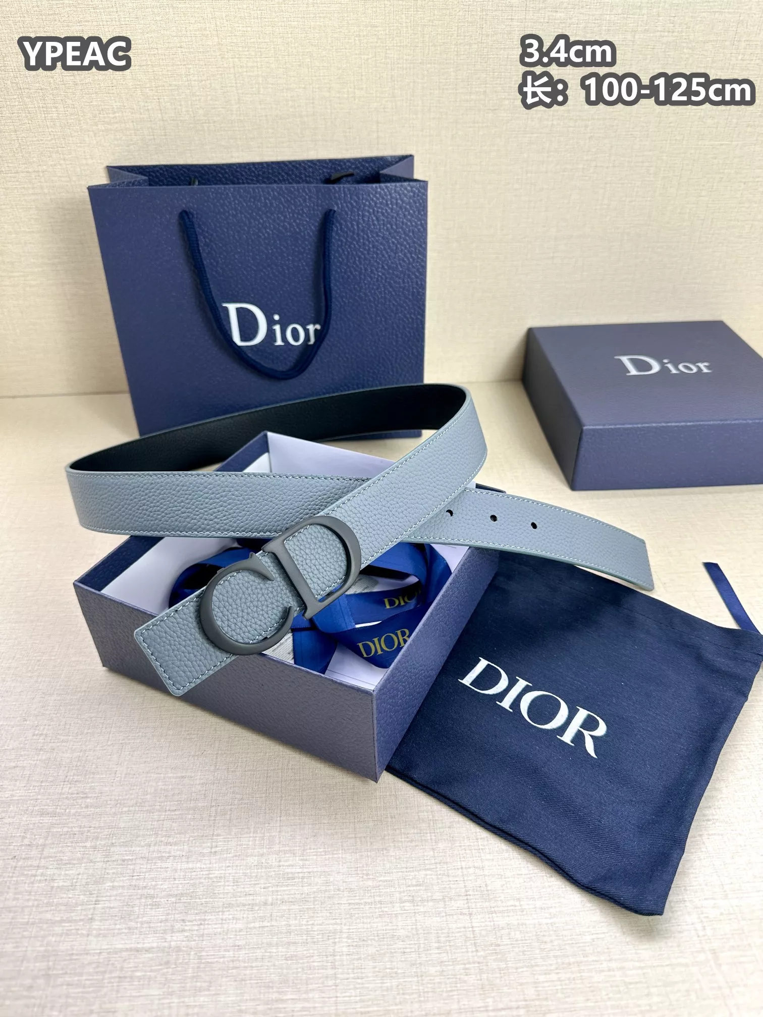 Christian Dior AAA Quality Belts For Men Refined 545