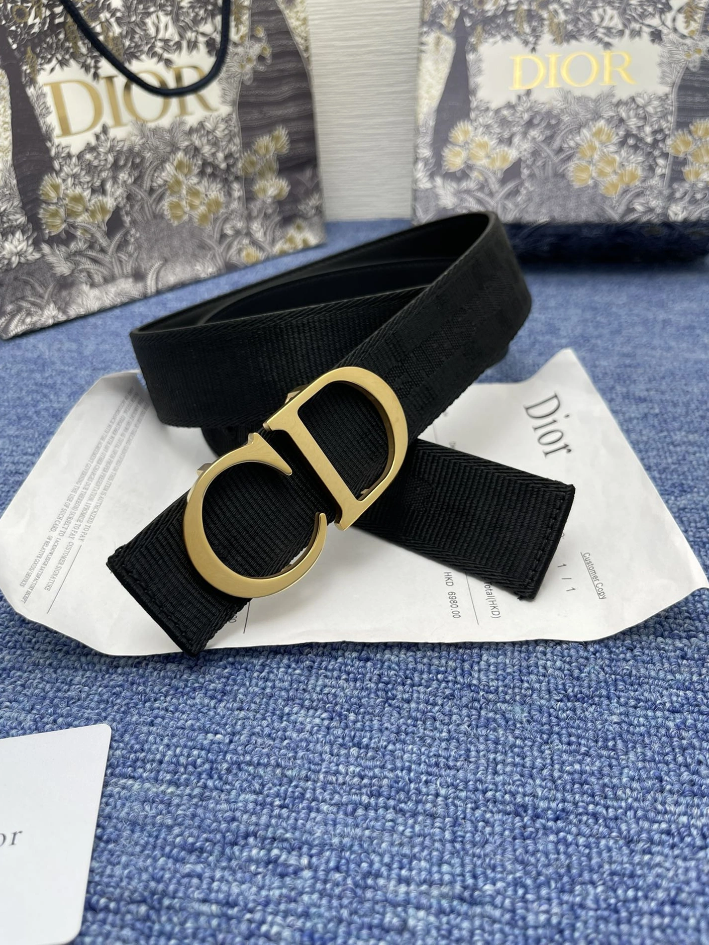Christian Dior AAA Quality Belts For Men Reliable 5627