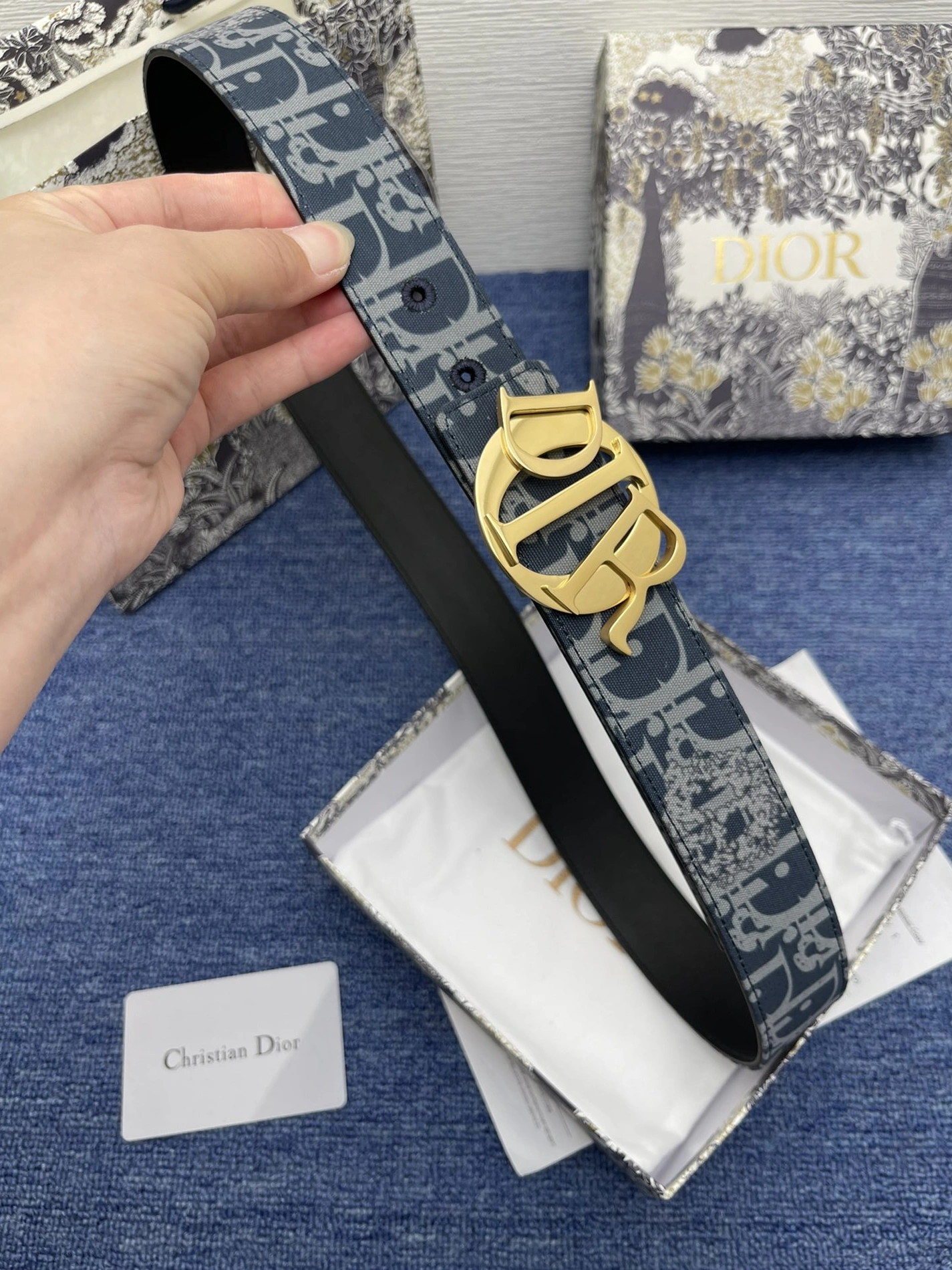 Christian Dior AAA Quality Belts For Men Resilient 6332