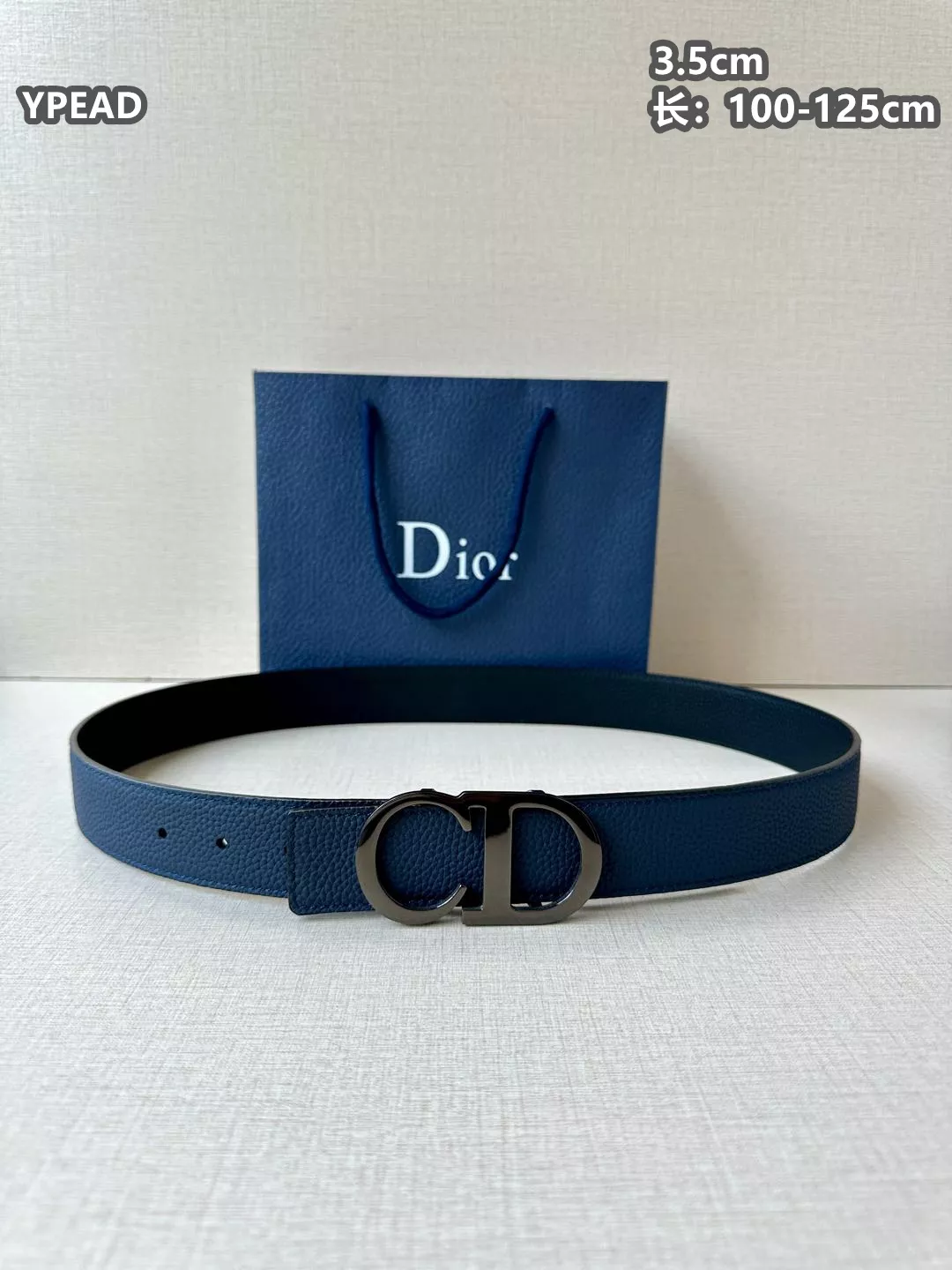 Christian Dior AAA Quality Belts For Men Soft 8766