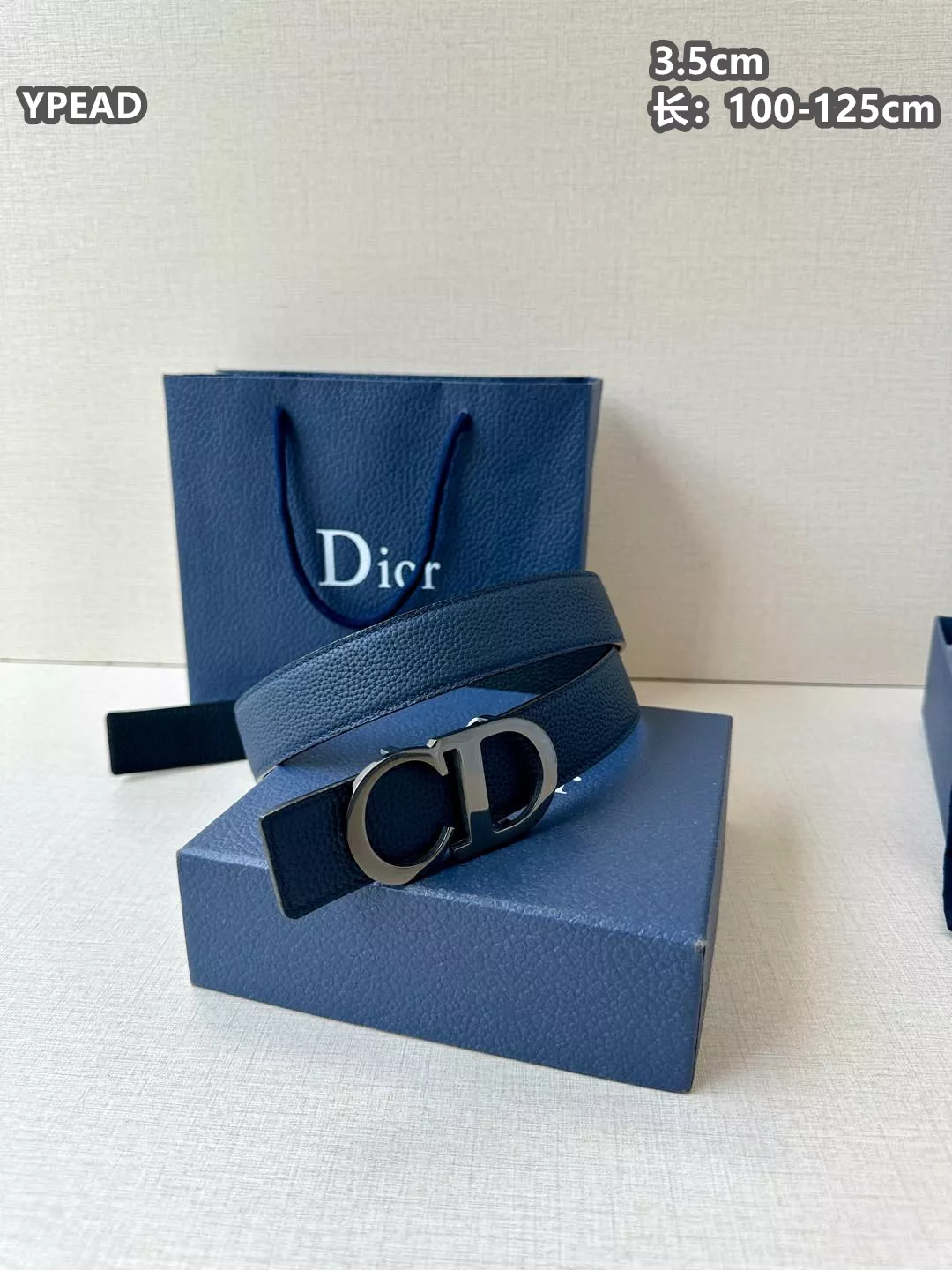 Christian Dior AAA Quality Belts For Men Soft 8766