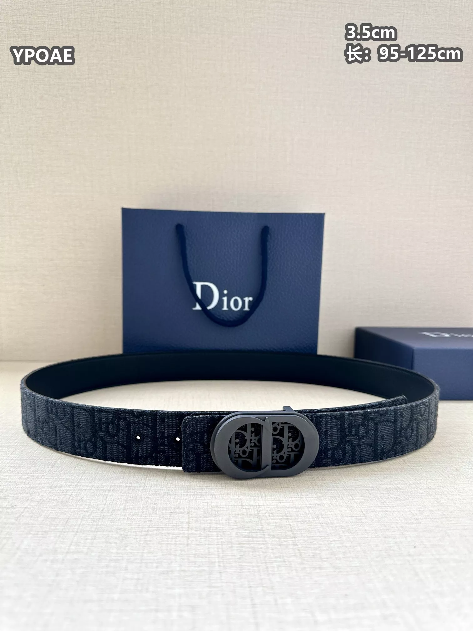 Christian Dior AAA Quality Belts For Men Trendsetting 4396