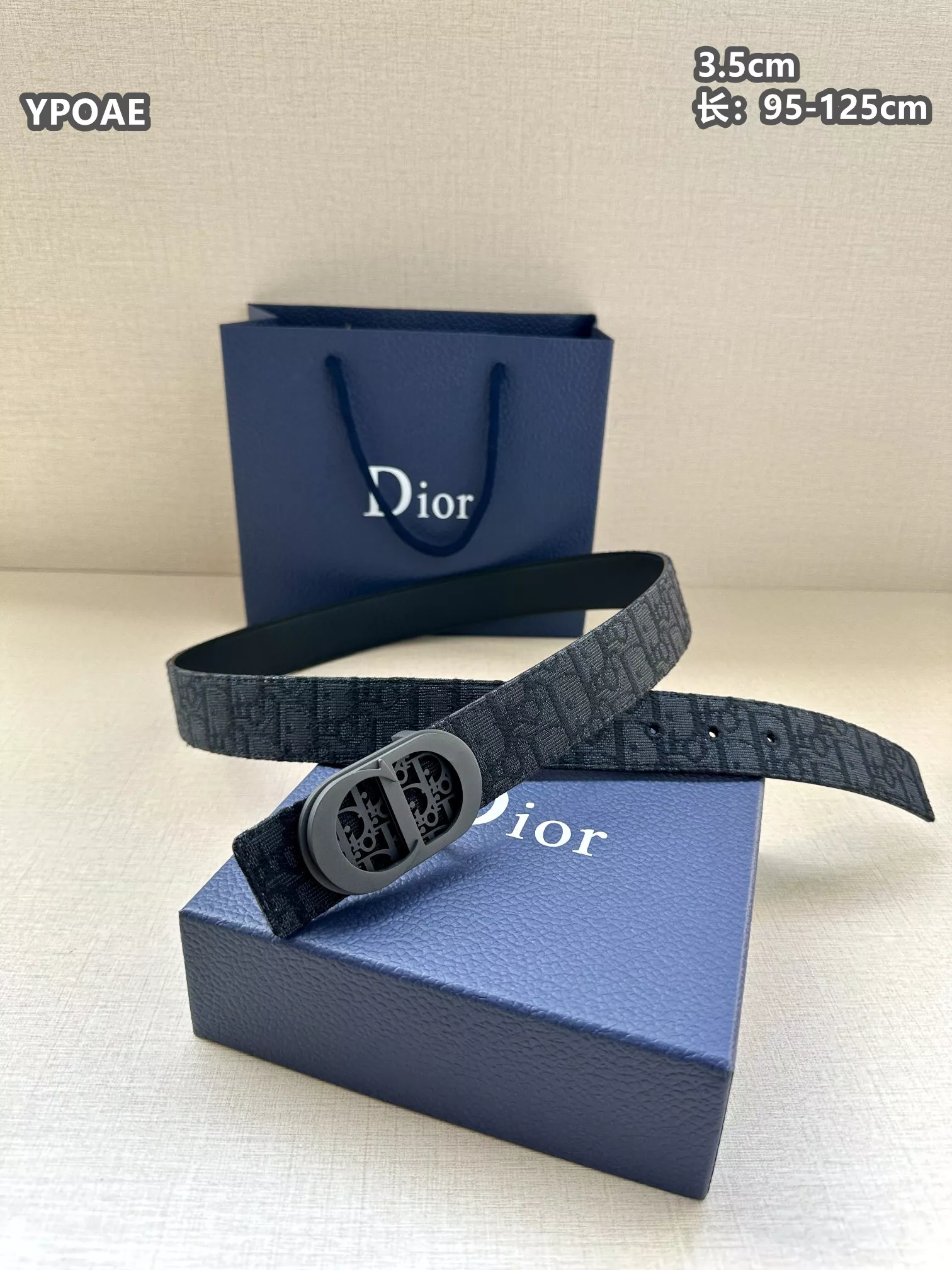 Christian Dior AAA Quality Belts For Men Trendsetting 4396