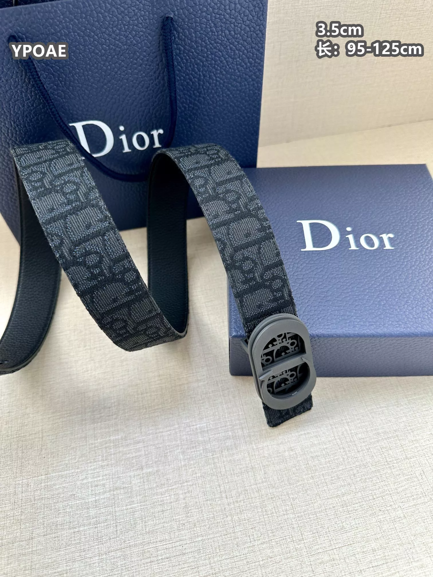 Christian Dior AAA Quality Belts For Men Trendsetting 4396