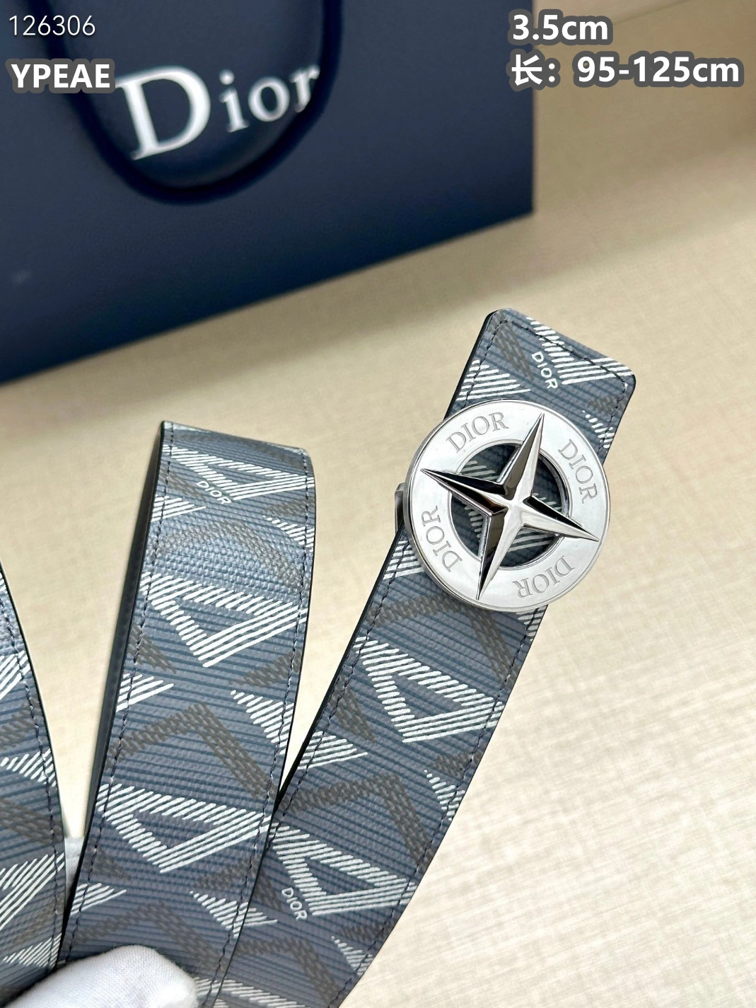 Christian Dior AAA Quality Belts For Men Unique 7623