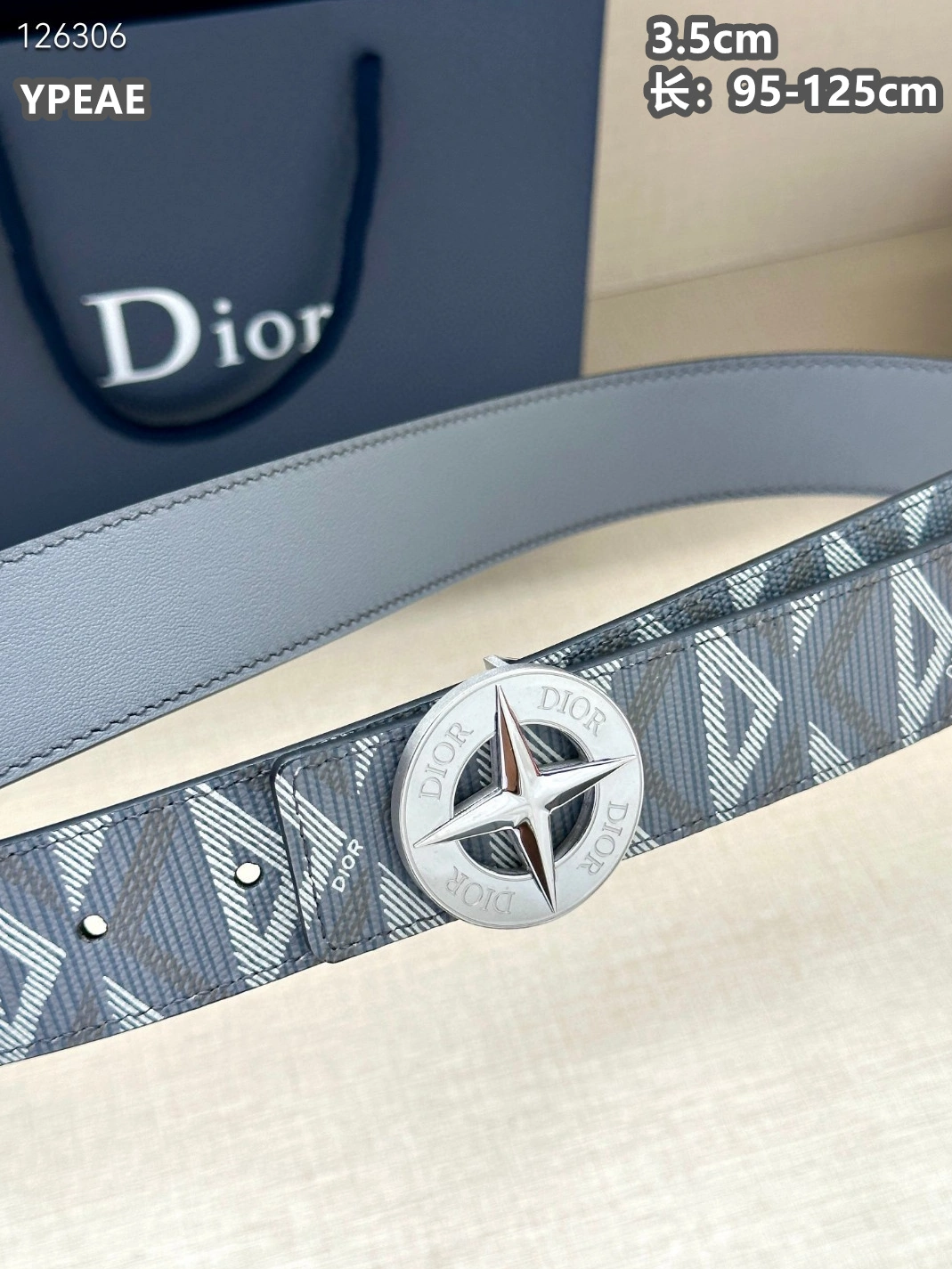 Christian Dior AAA Quality Belts For Men Unique 7623