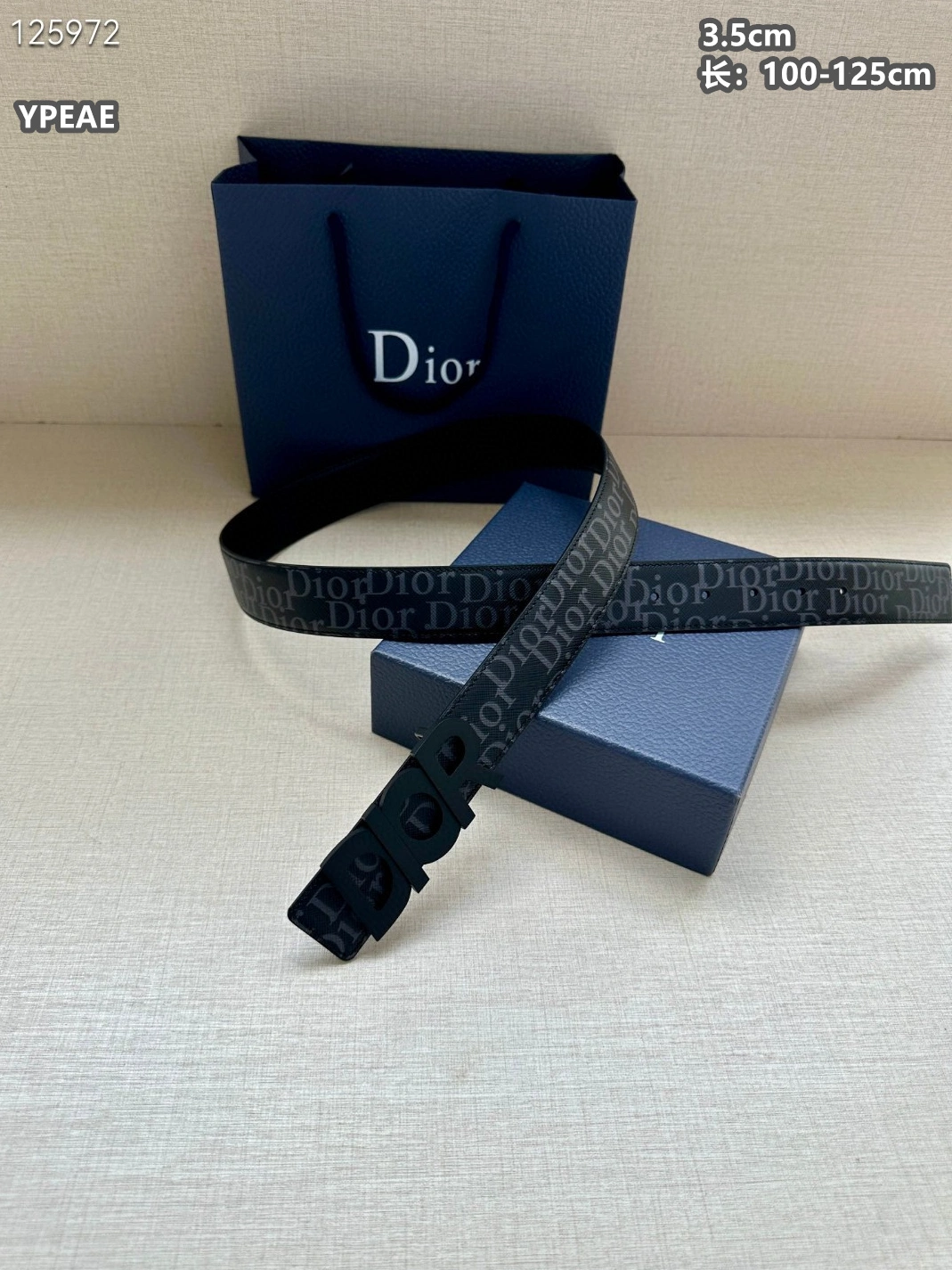 Christian Dior AAA Quality Belts For Unisex AllSeason 3586