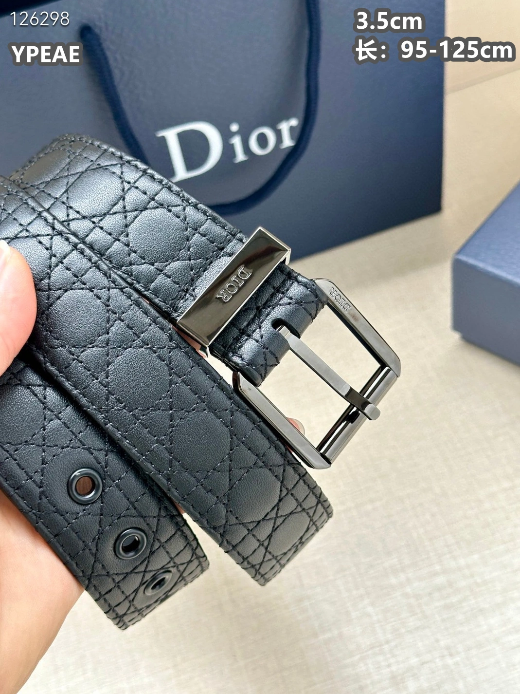 Christian Dior AAA Quality Belts For Unisex Breathable 5929
