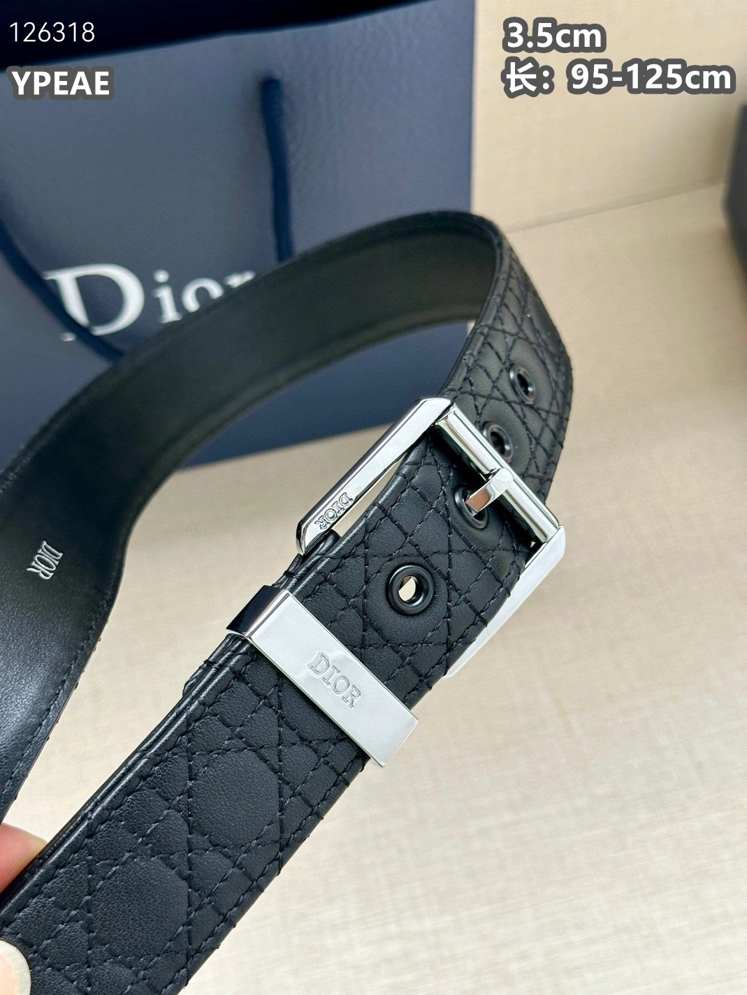 Christian Dior AAA Quality Belts For Unisex Breathable 8866