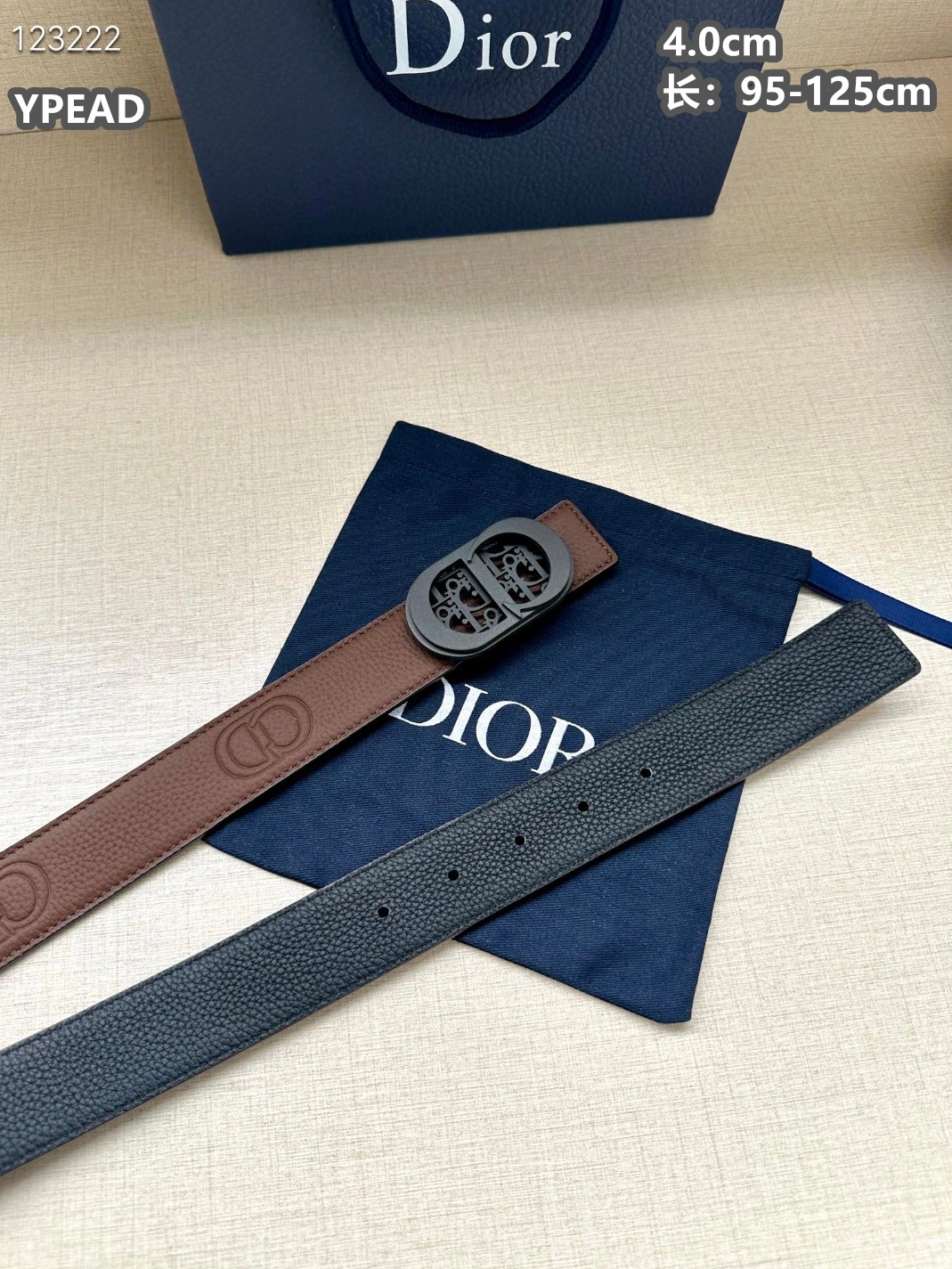 Christian Dior AAA Quality Belts For Unisex EasyMatch 6306