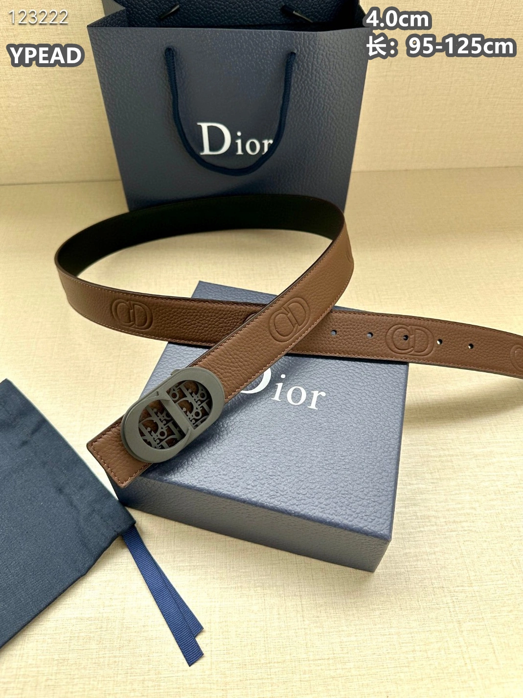 Christian Dior AAA Quality Belts For Unisex EasyMatch 6306