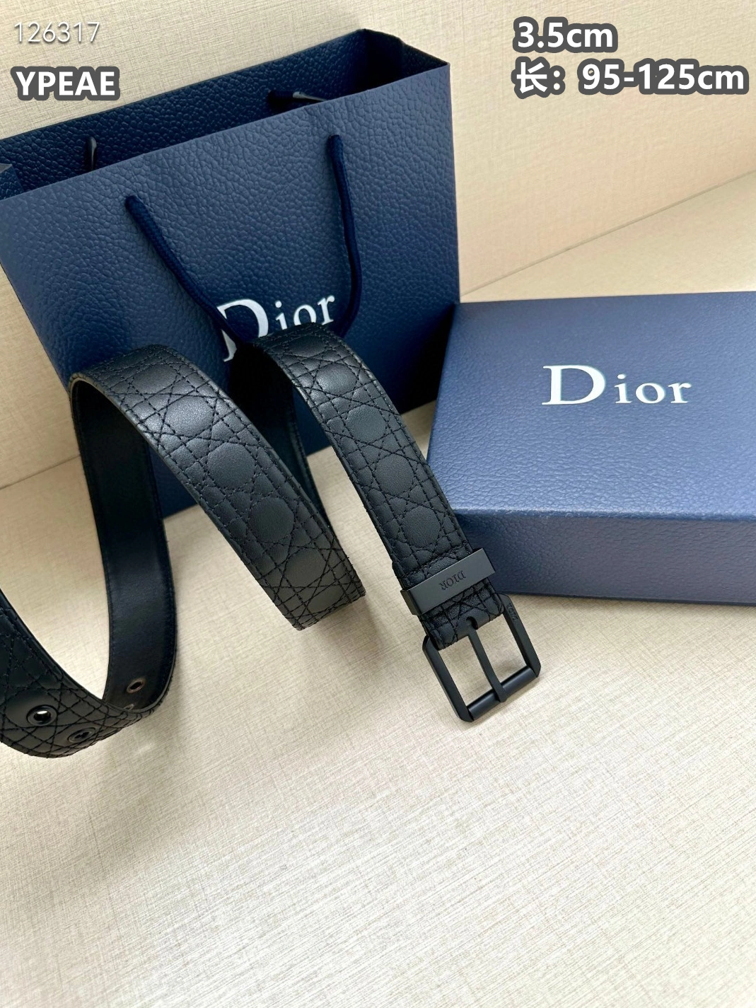 Christian Dior AAA Quality Belts For Unisex Sleek 2974